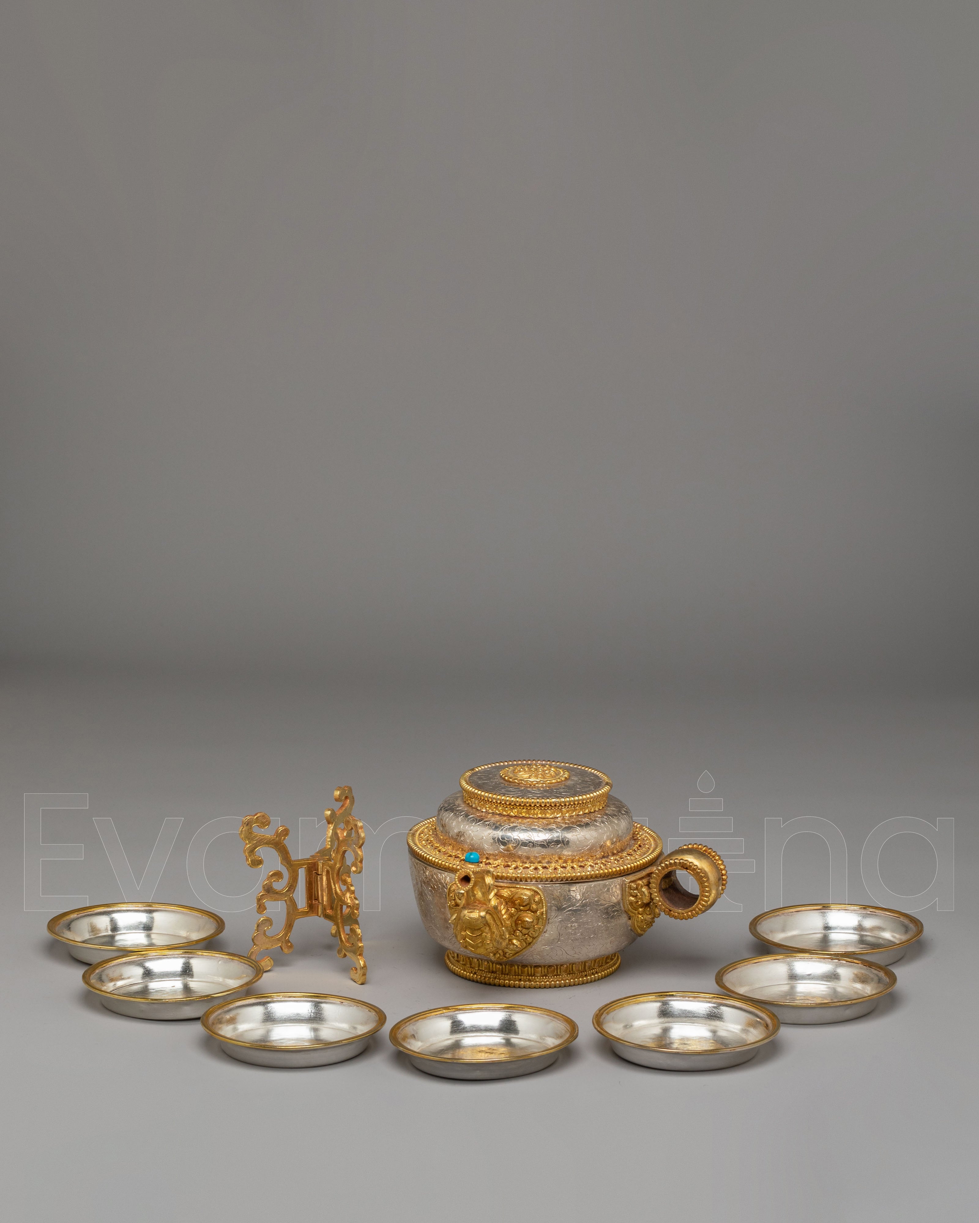 Handcrafted Water Offering Bowls 