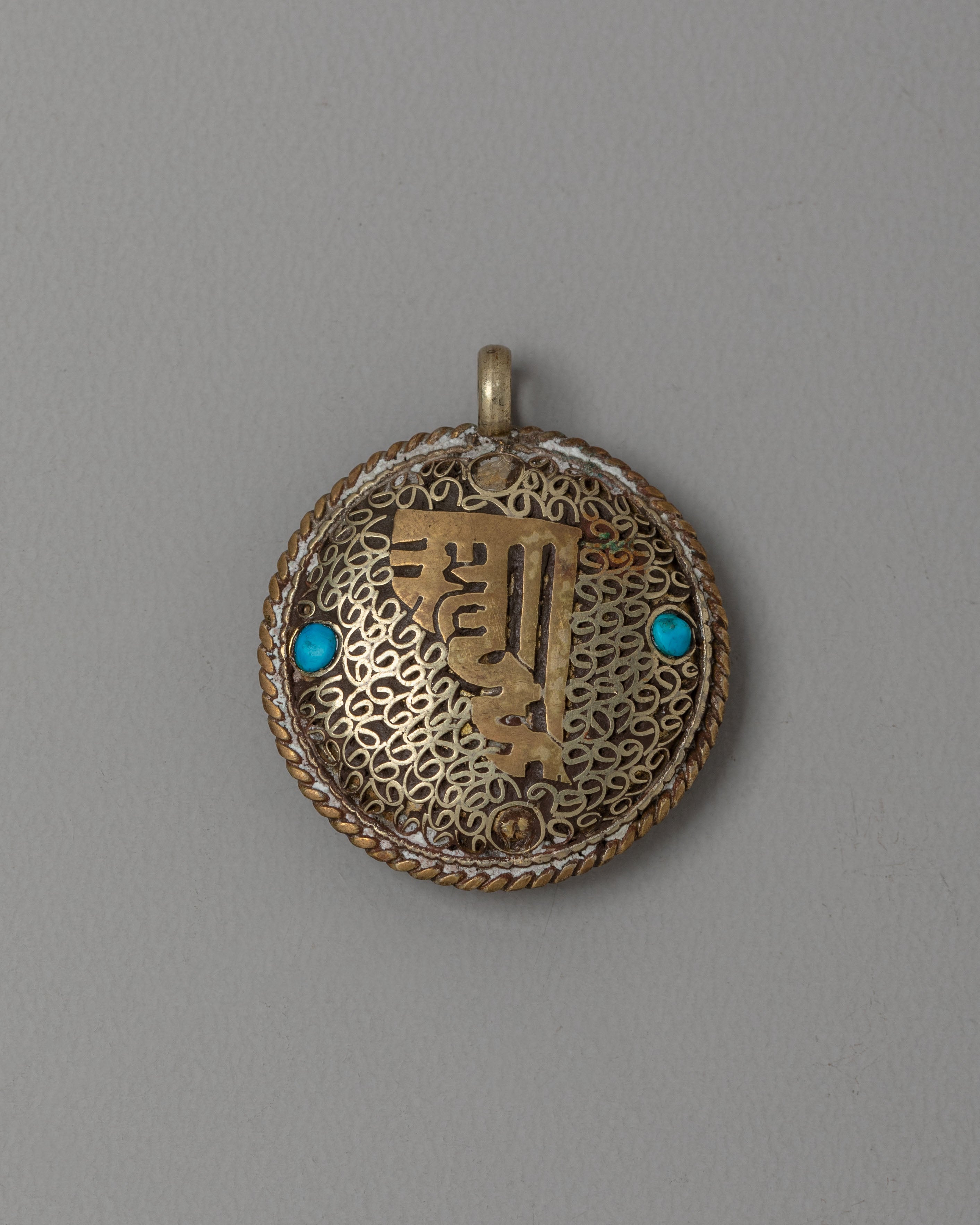 Handcrafted Om Locket | Spiritual Jewelry for Protection