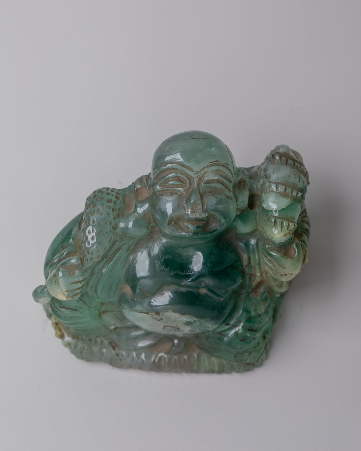 Traditional Laughing Buddha Statue | Spiritual Home Decor Statue