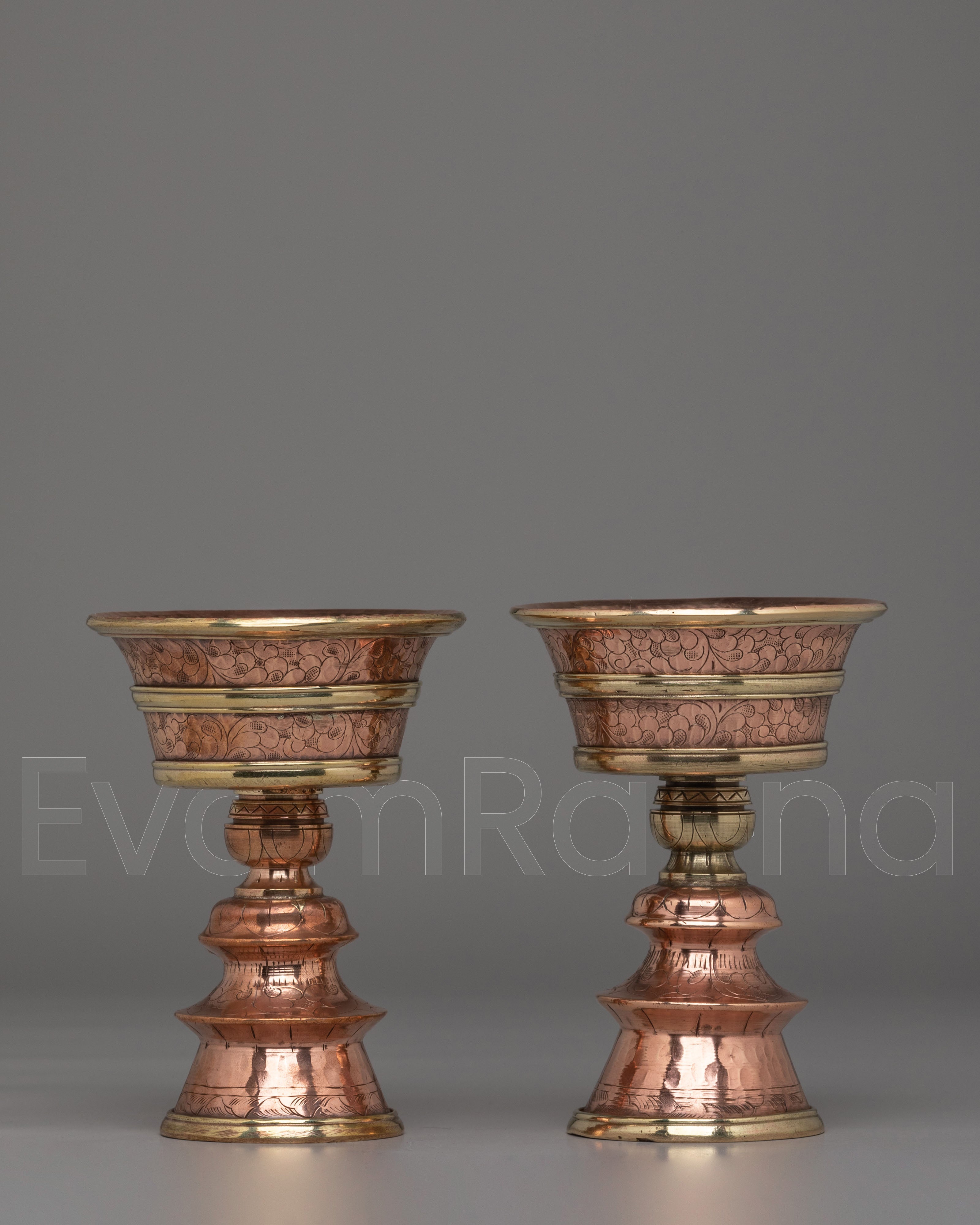 Tibetan Butter Lamp for Altar Offering