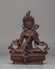 Divine Saraswati Statue