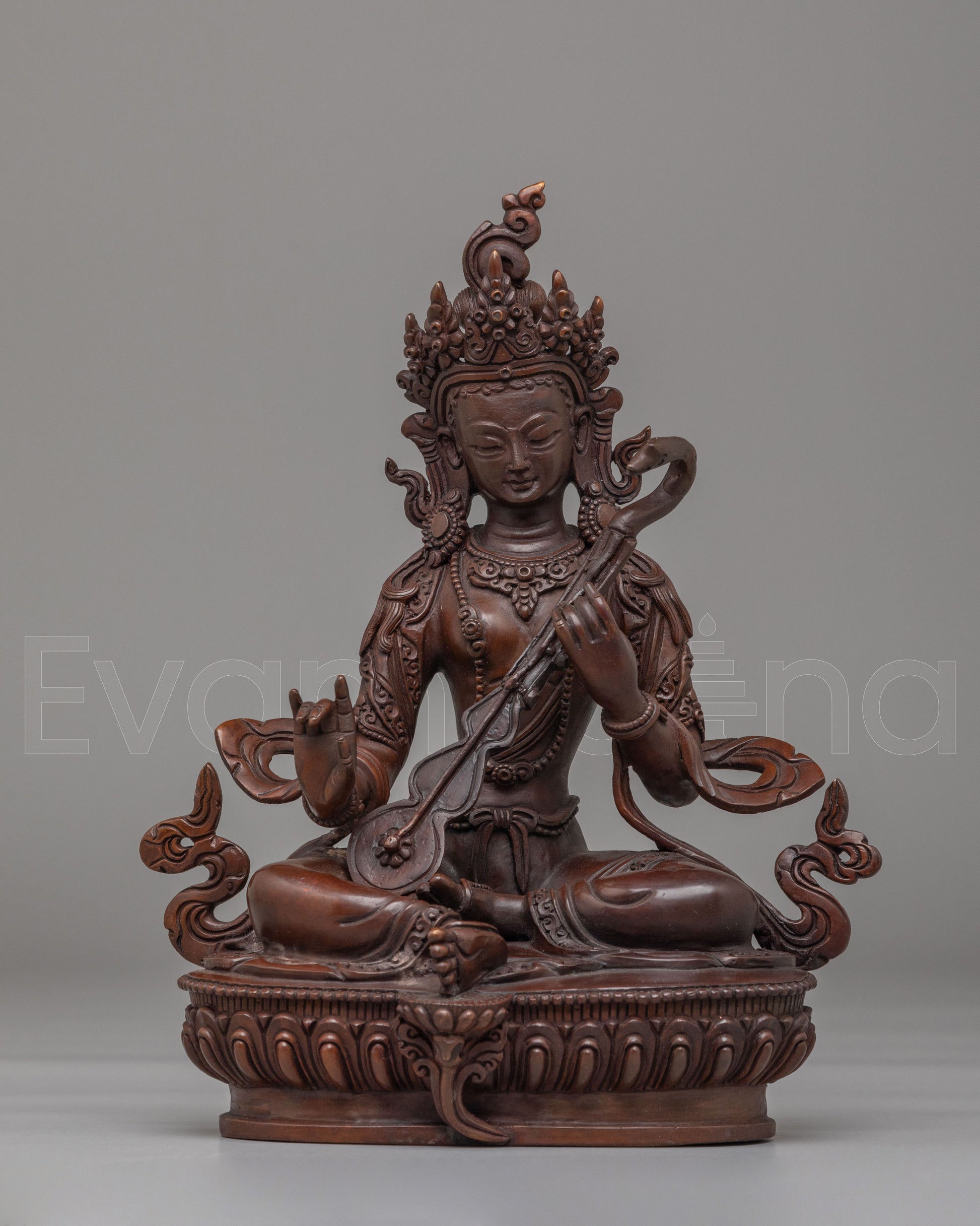 Divine Saraswati Statue