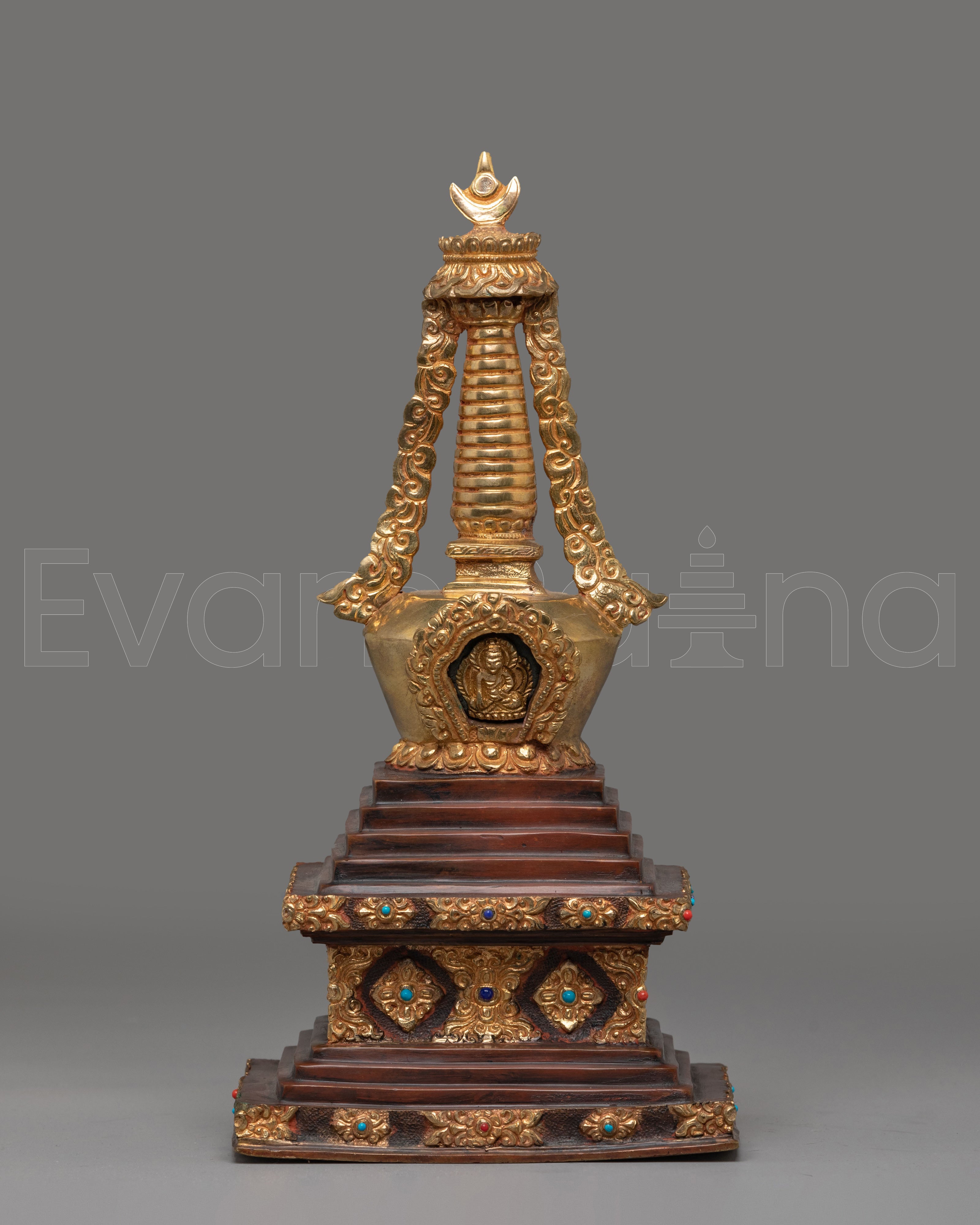 Handmade Shakyamuni Buddha Stupa