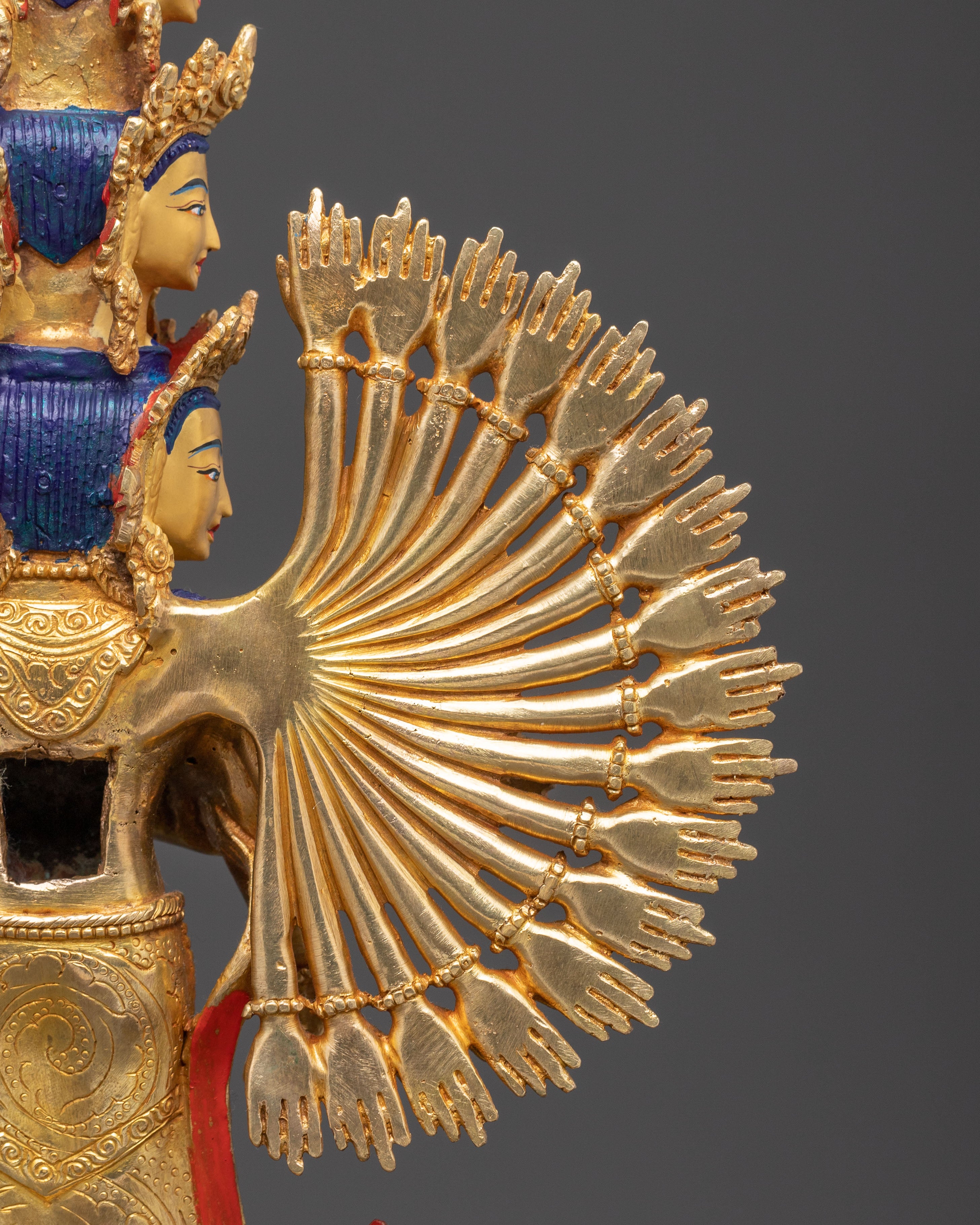 1000-Armed Avalokiteshvara Statue | Tibetan Artwork