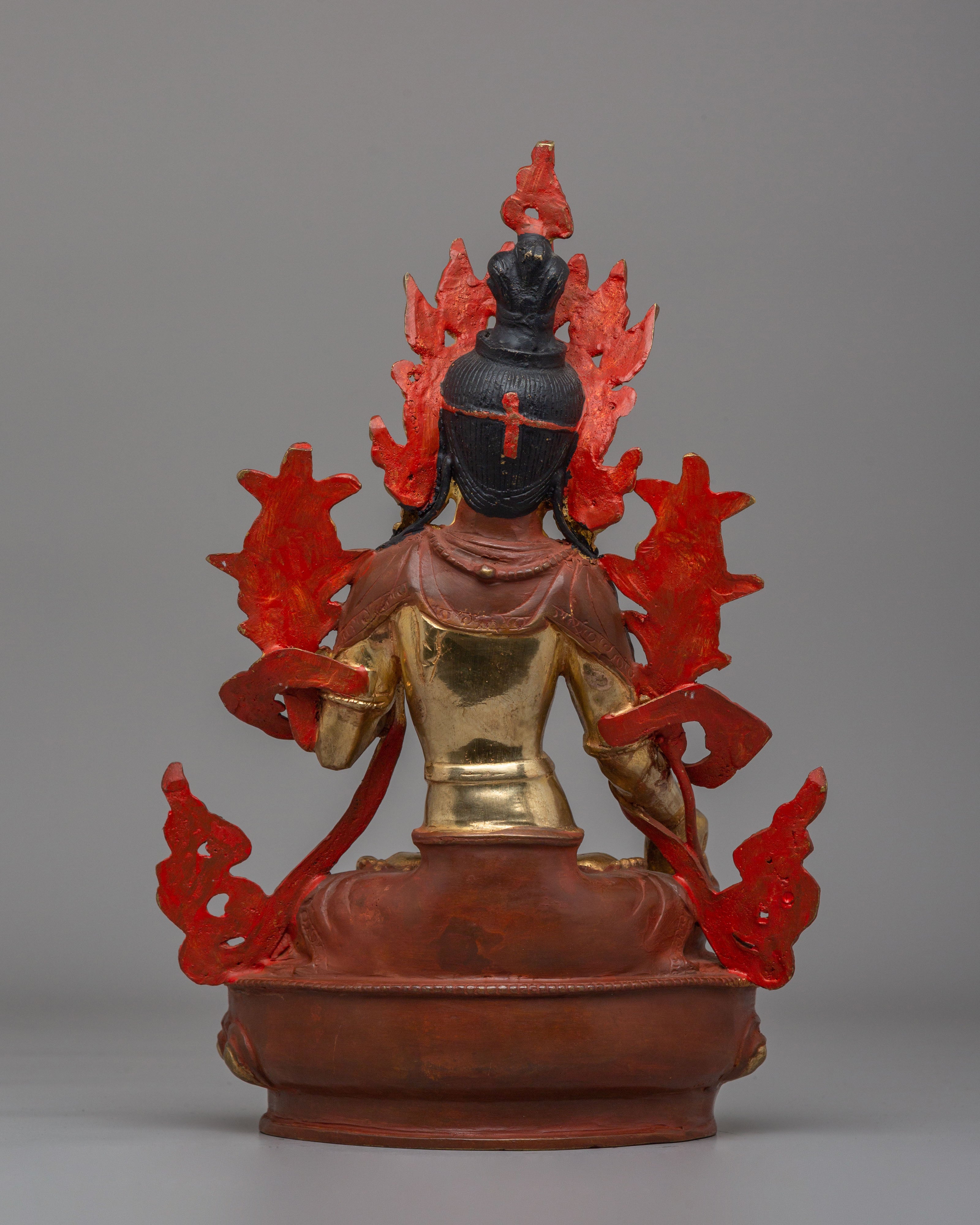 Himalayan Altar White Tara Statue | Goddess of Healing and Compassion