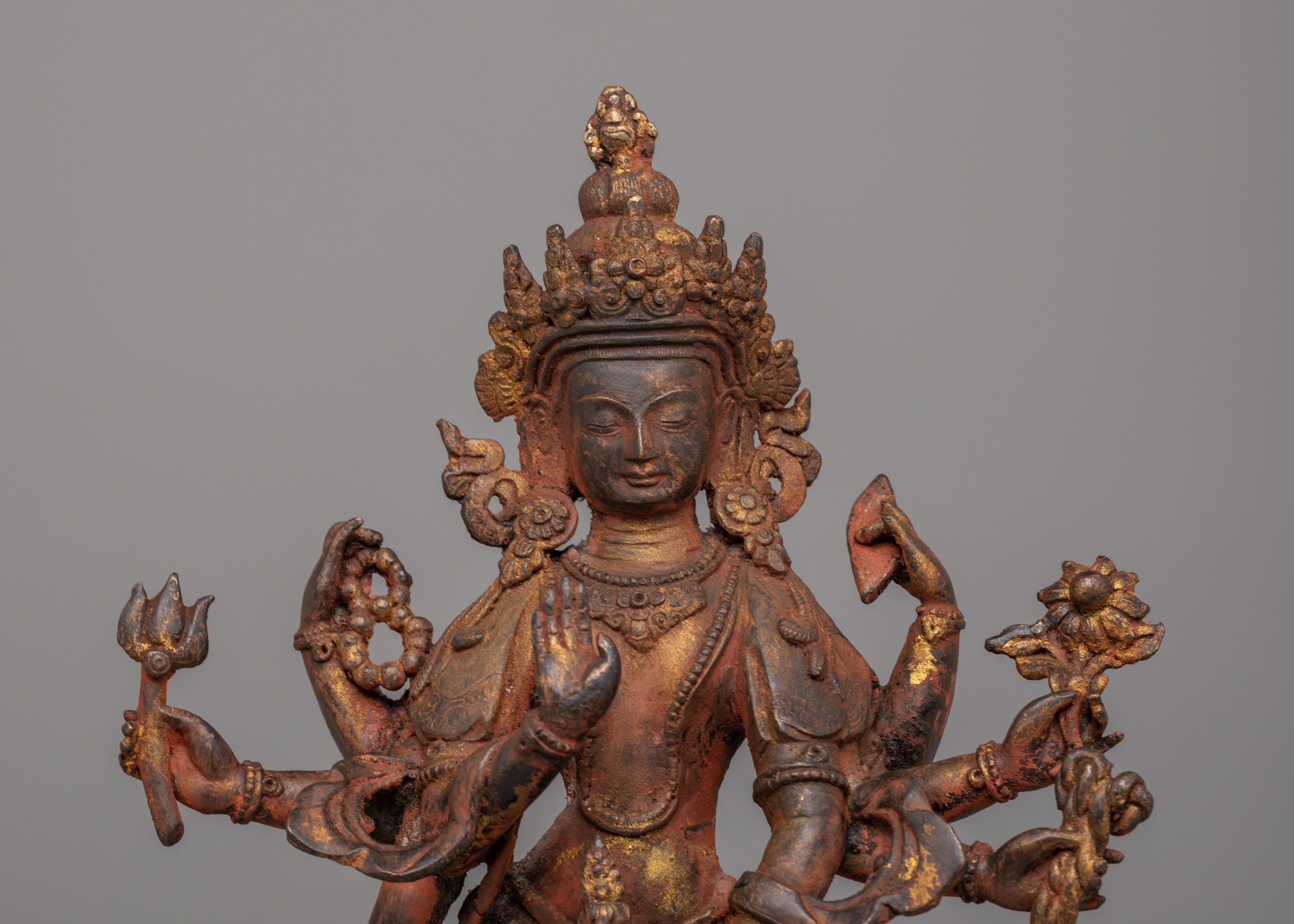 Bodhisattva of Compassion Lokeshwor Statue | Antique Statue