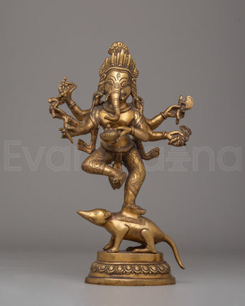 Handcrafted Ganesh Deity Statue