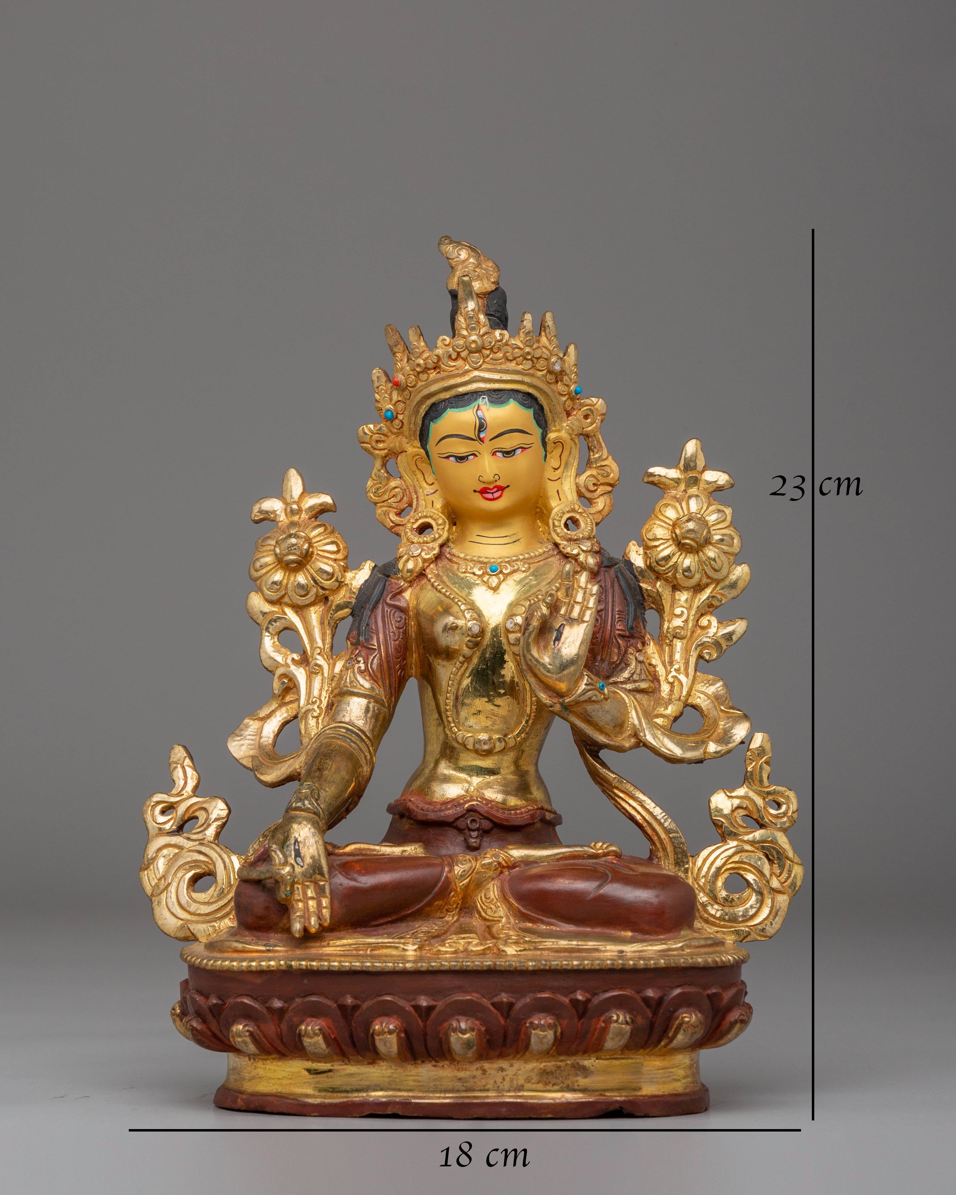 Handmade Statue of White Tara | Mother of Liberation
