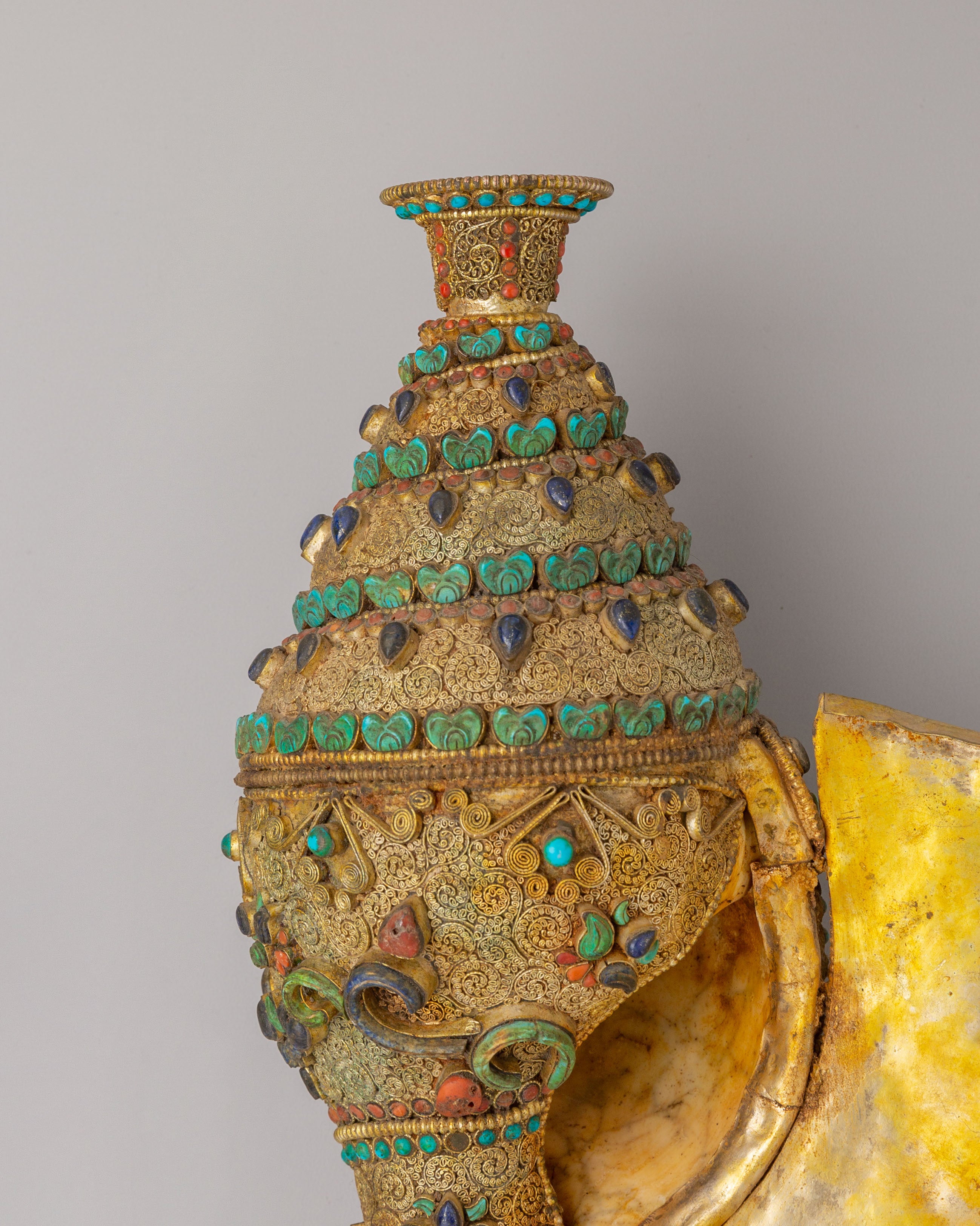 Sacred Meditation Conch | A Symbol of Spiritual Awakening