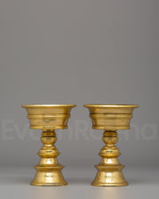 Sacred Ritual Butter Lamp Set