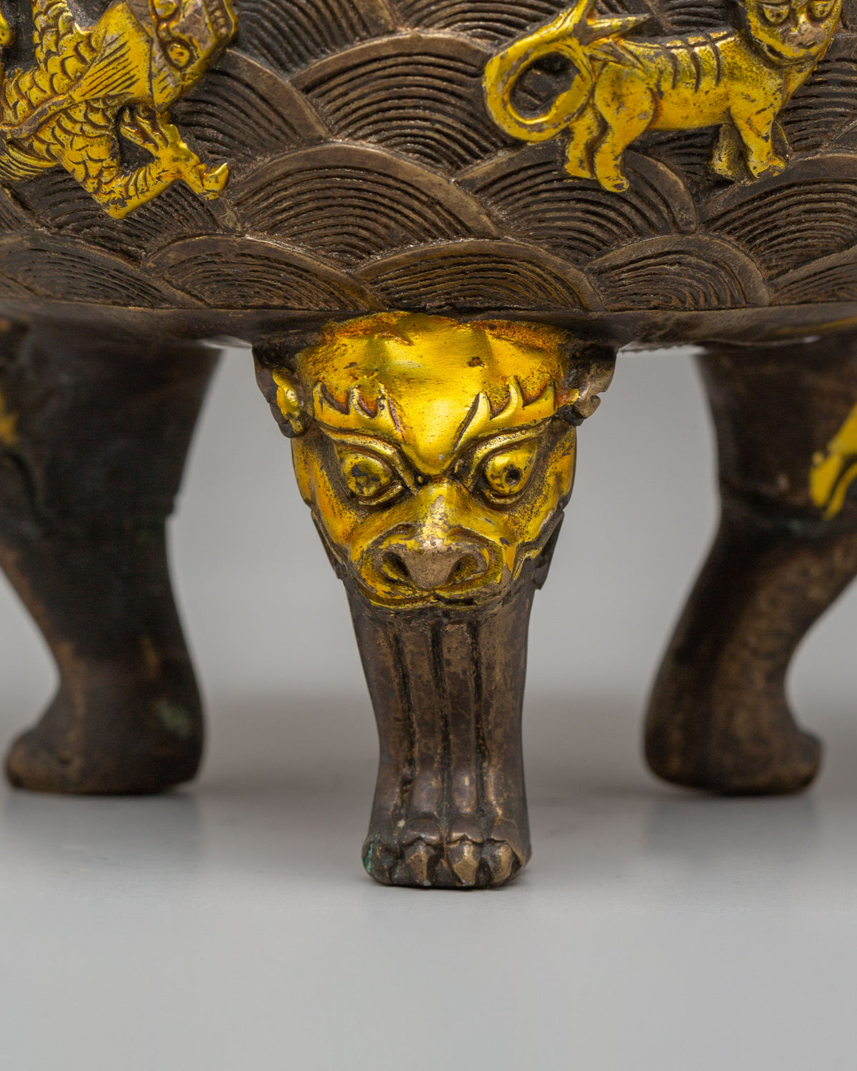 Buddhist Shrine Incense Burner | Handcrafted Ritual Item