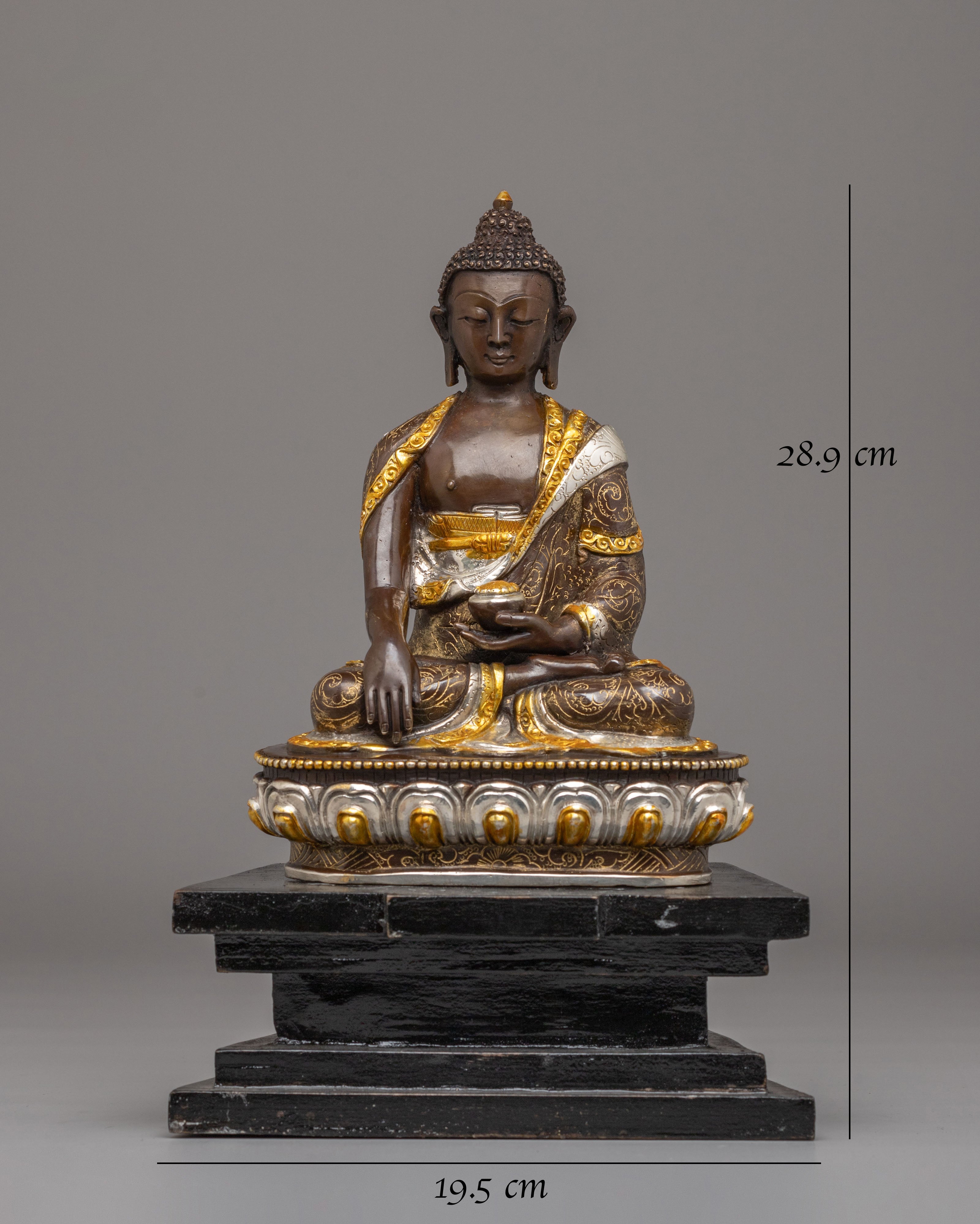 Sacred Shakyamuni Buddha Altar Figurine | Buddhist Art