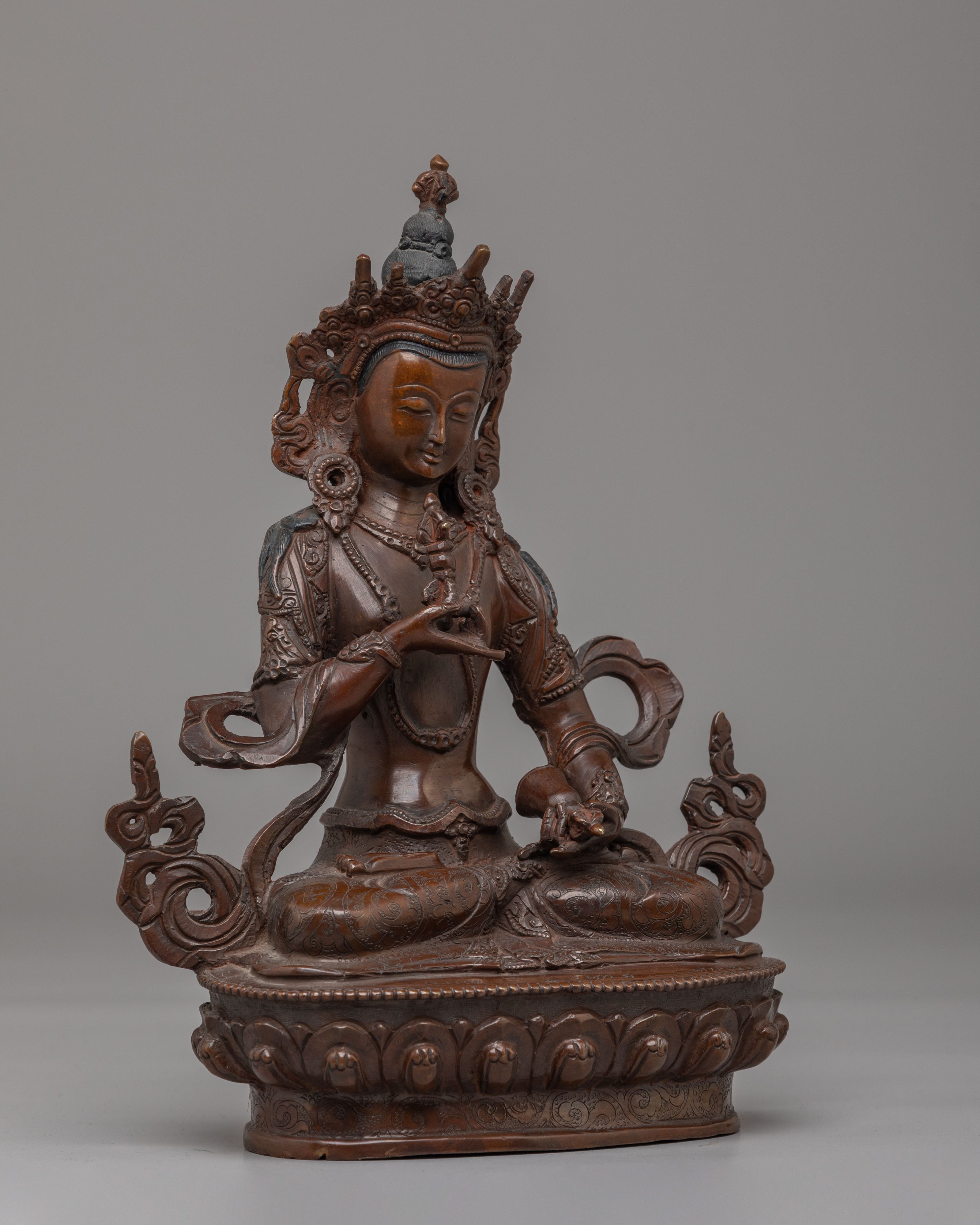 Sacred Buddhist Vajrasattva Statue | Tibetan Meditation & Altar Statue
