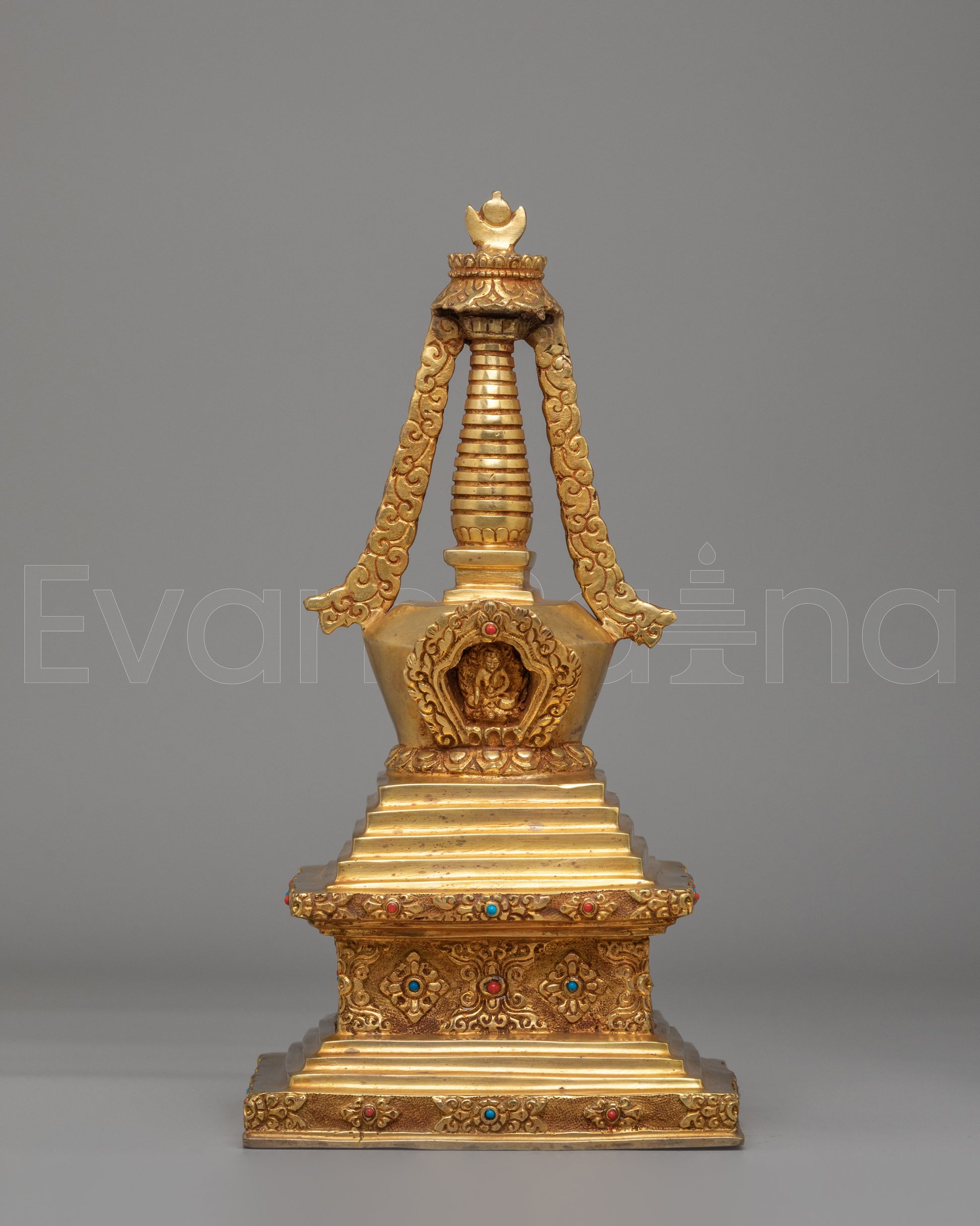 Handcrafted Altar Enlightenment Stupa