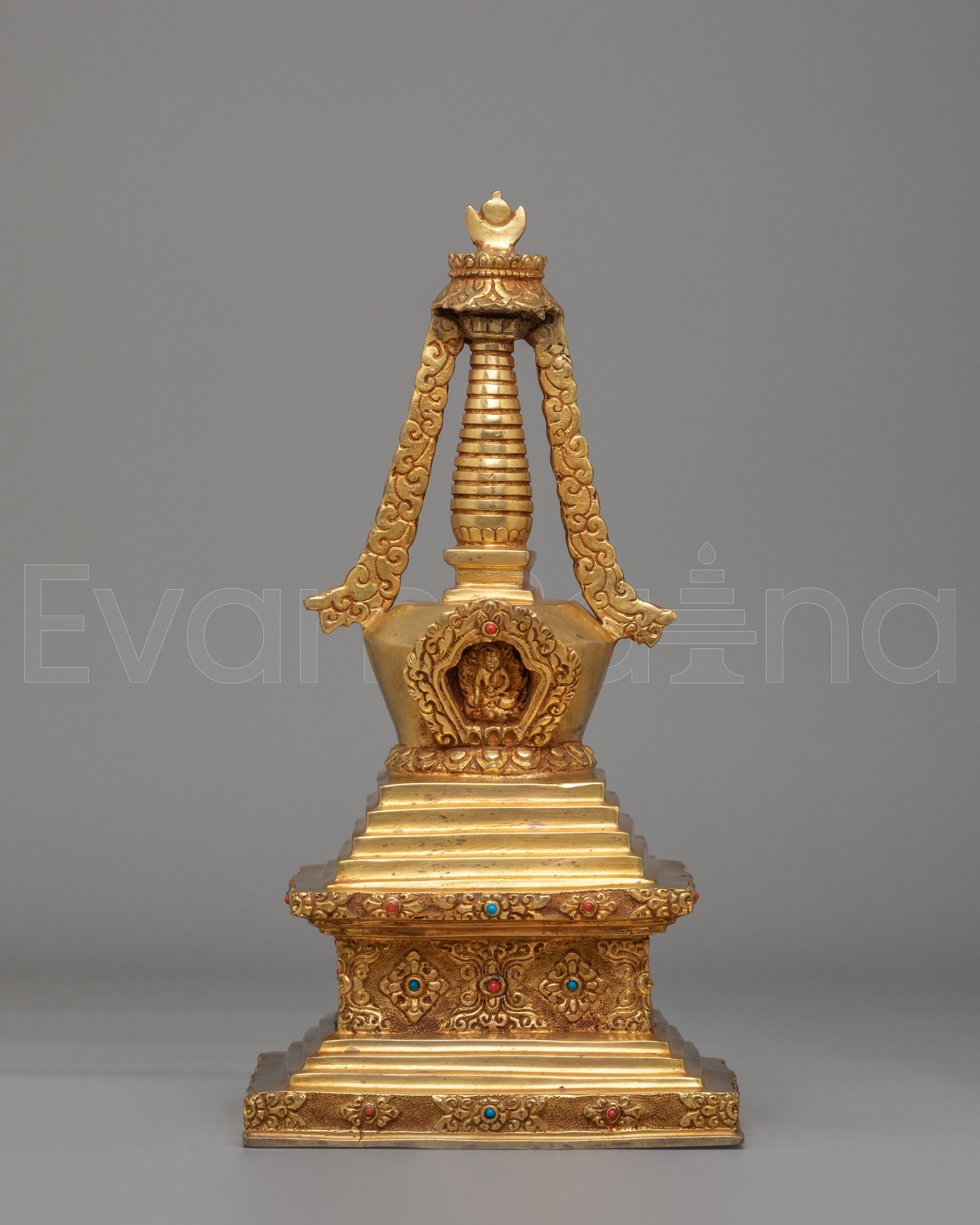 Handcrafted Altar Enlightenment Stupa