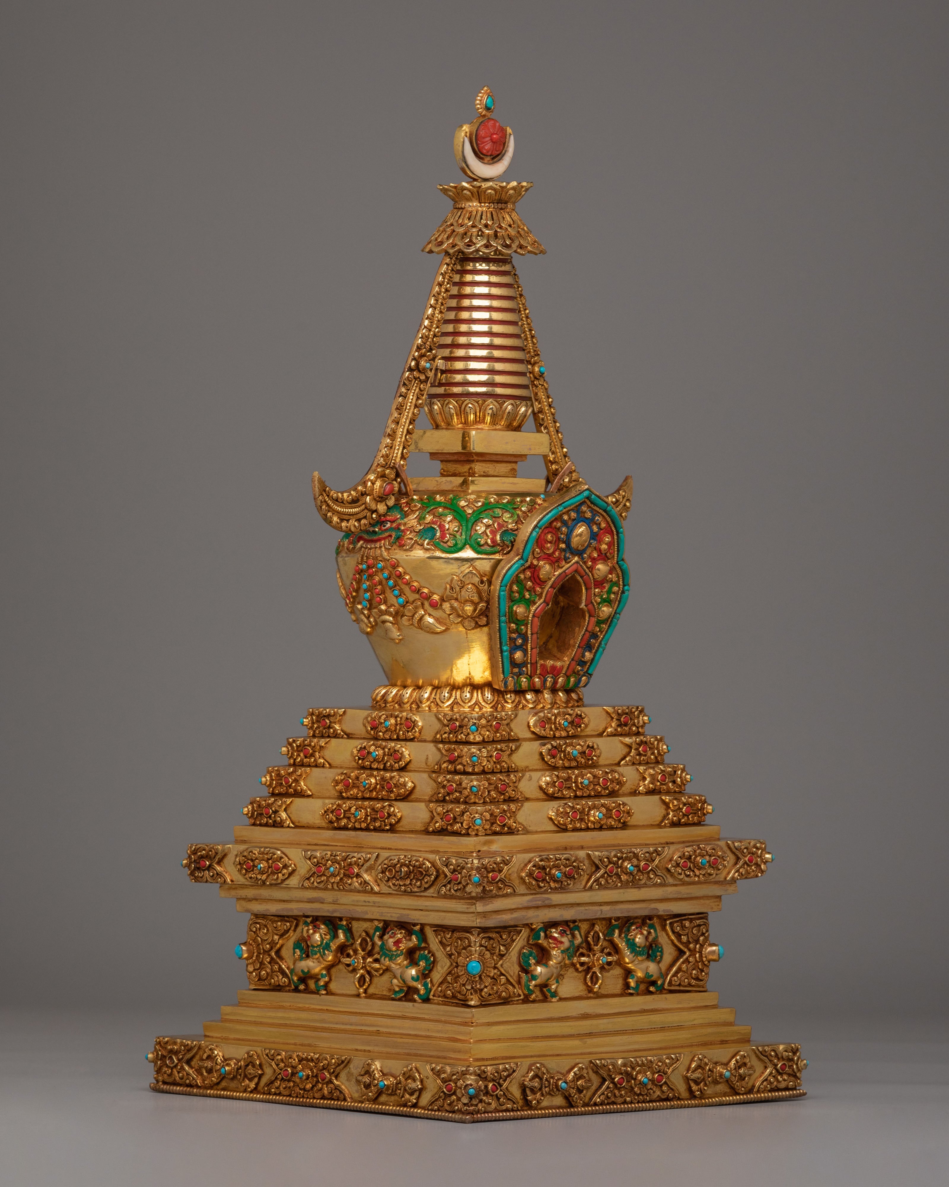 Traditional Enlightenment Stupa | A Sacred Symbol of Wisdom