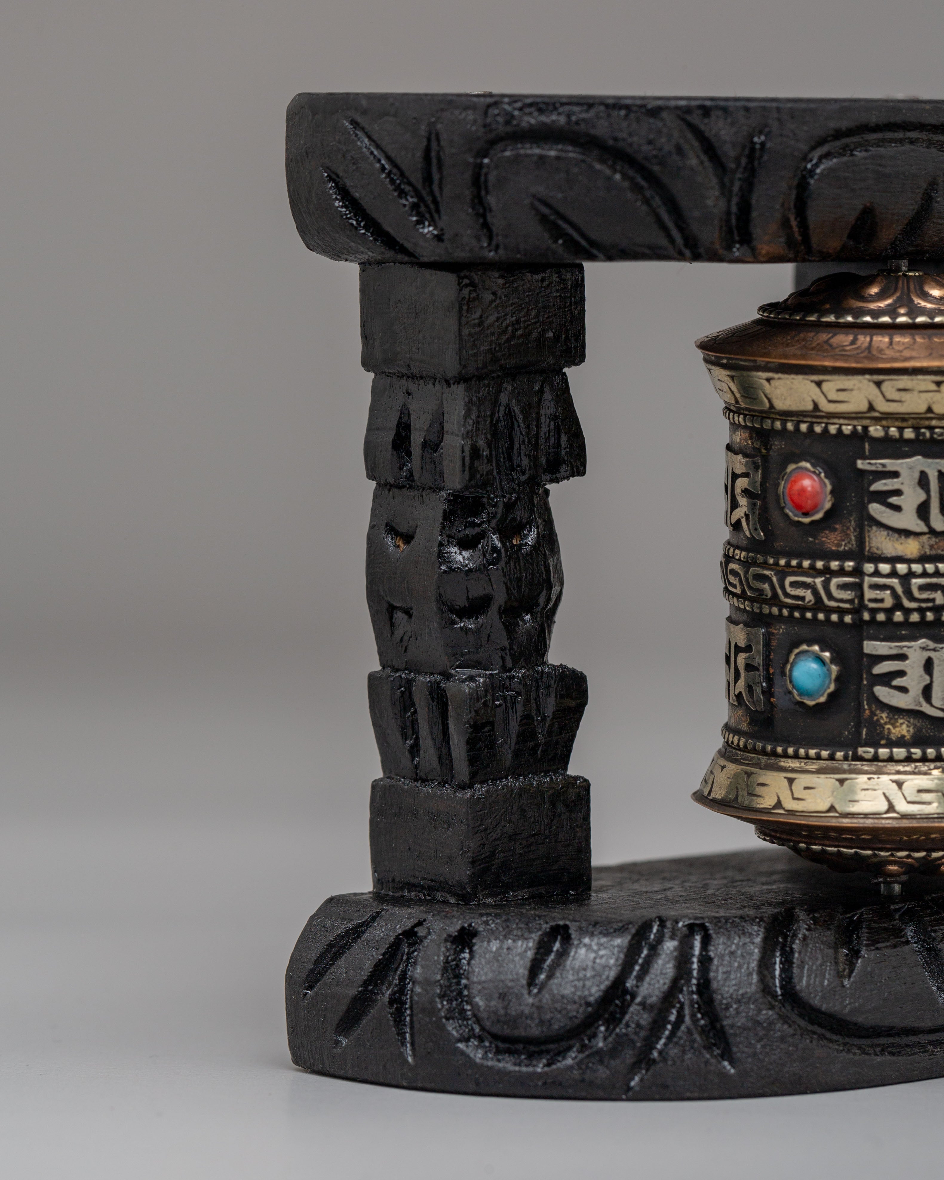 Buddhist Himalayan Mantra Wheel | Symbol of Compassion & Protection