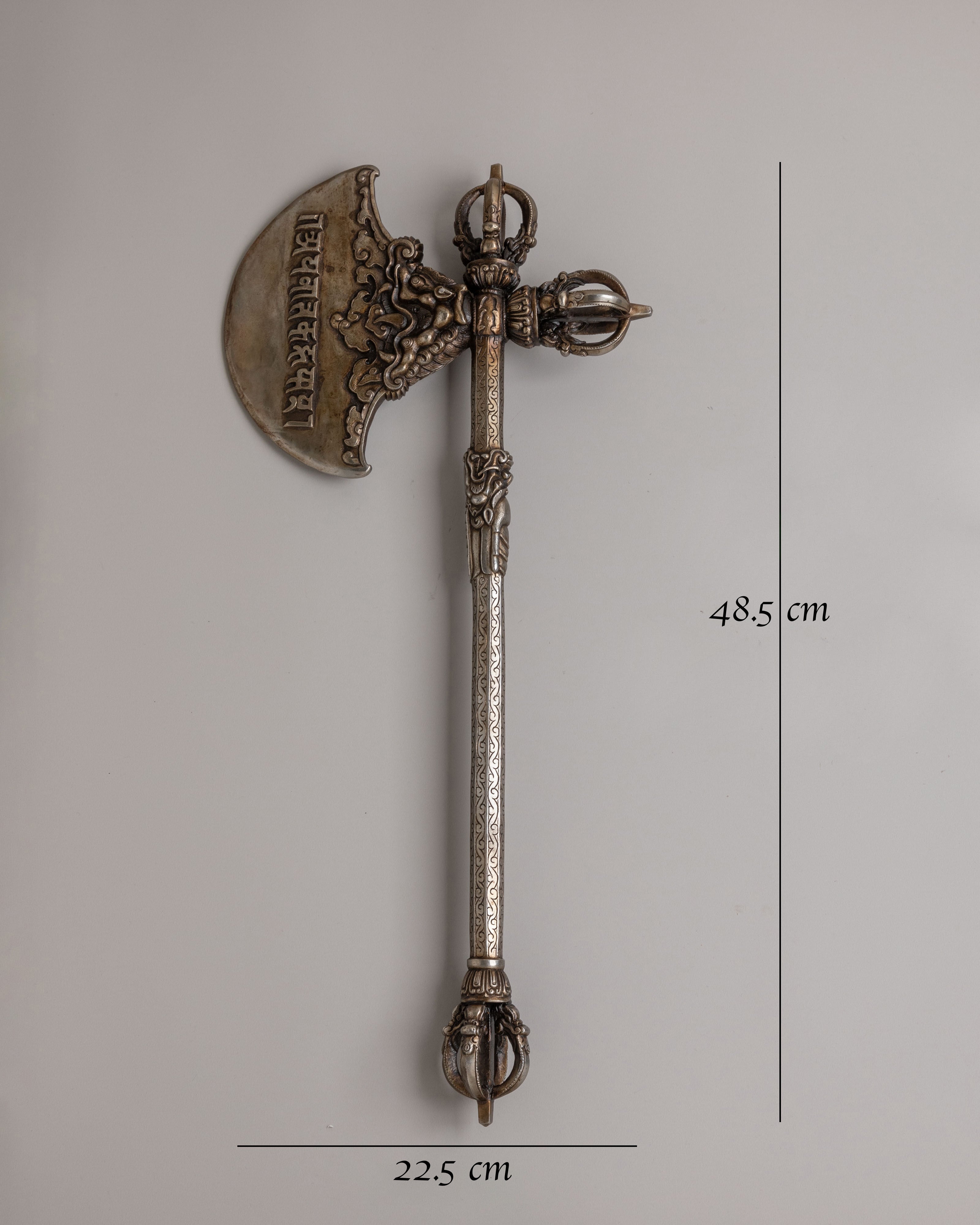 Ritual Kartika Axe | Sacred Buddhist Tool for Ceremonies