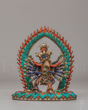 Buddhist Tantric Hevajra Statue