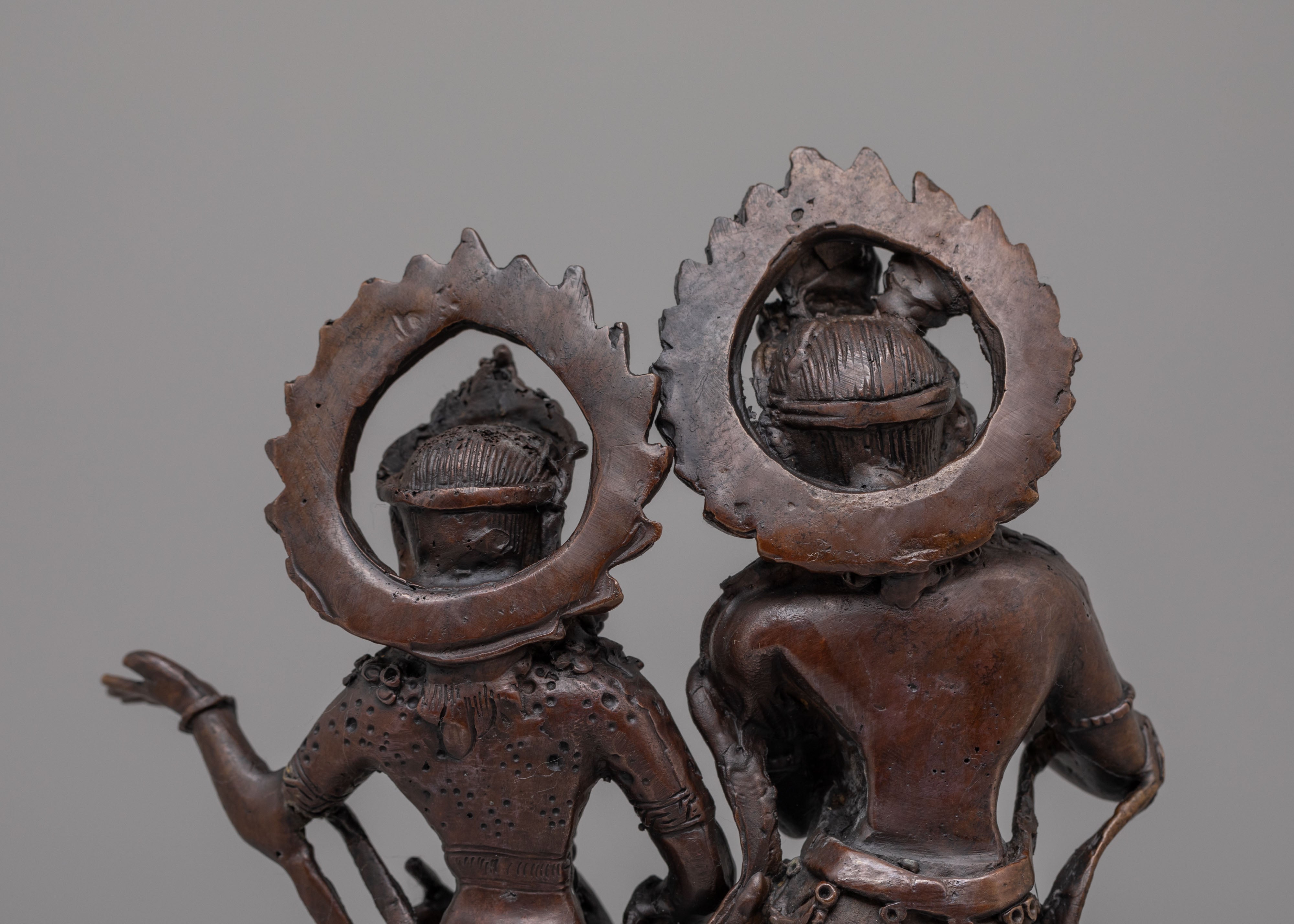 Sacred Radha Krishna Sculpture | Sacred Hindu Deity Art
