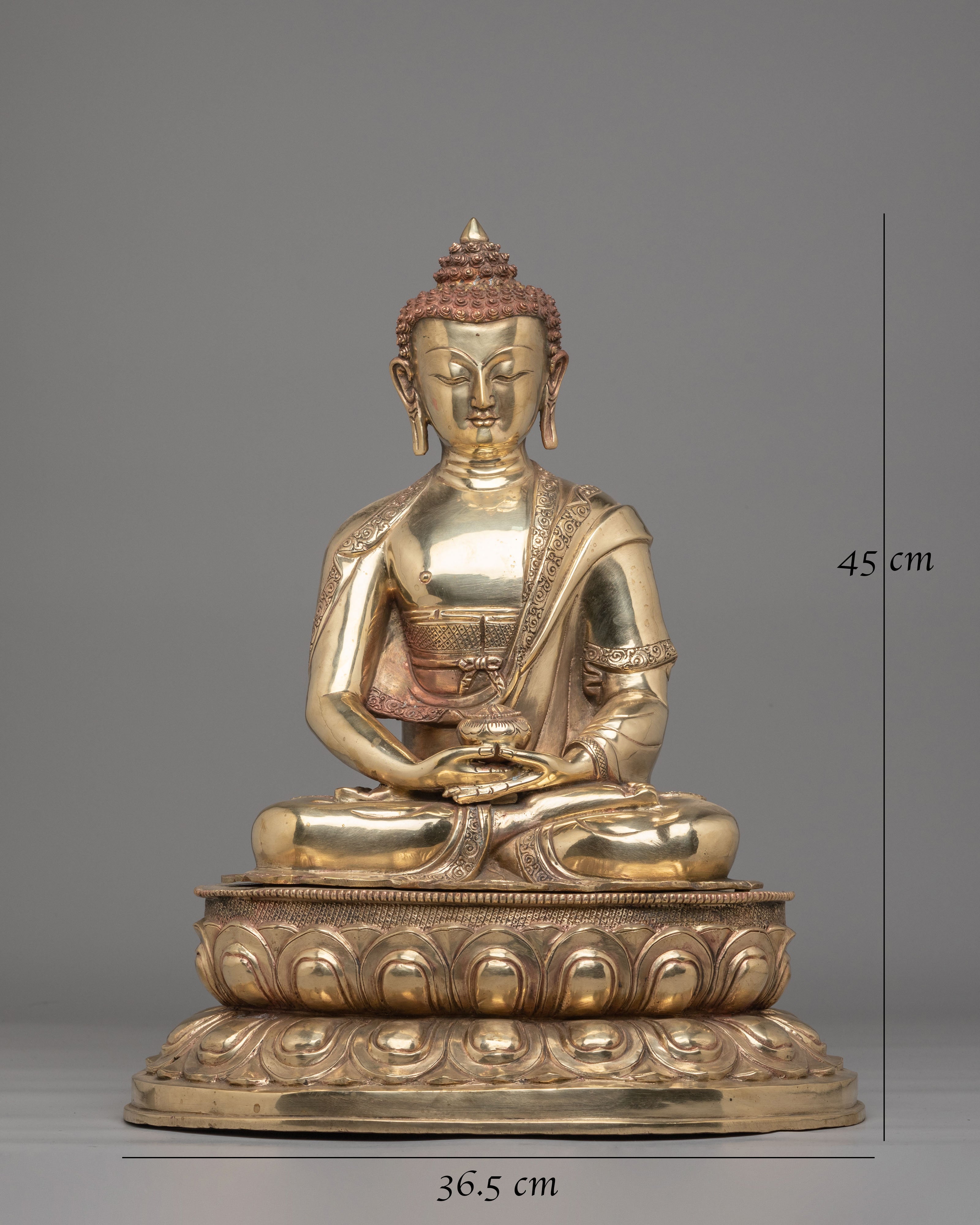 Handcrafted Amitabha Buddha Divine Statue | Enlightened Presence for Spiritual Spaces