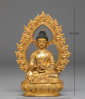 Copper Statue of Ratnasabhava | Enlightenment Deity