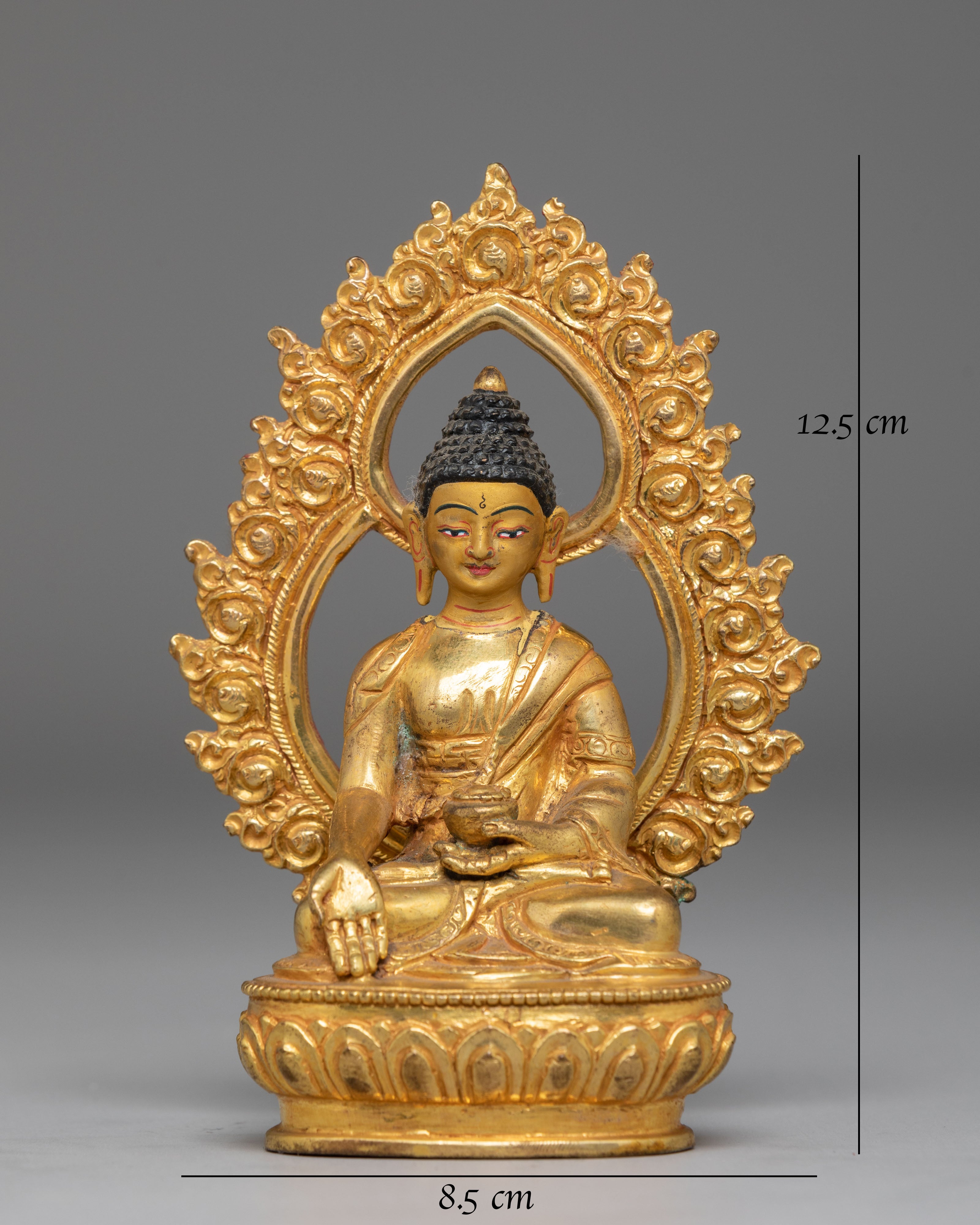 Copper Statue of Ratnasabhava | Enlightenment Deity