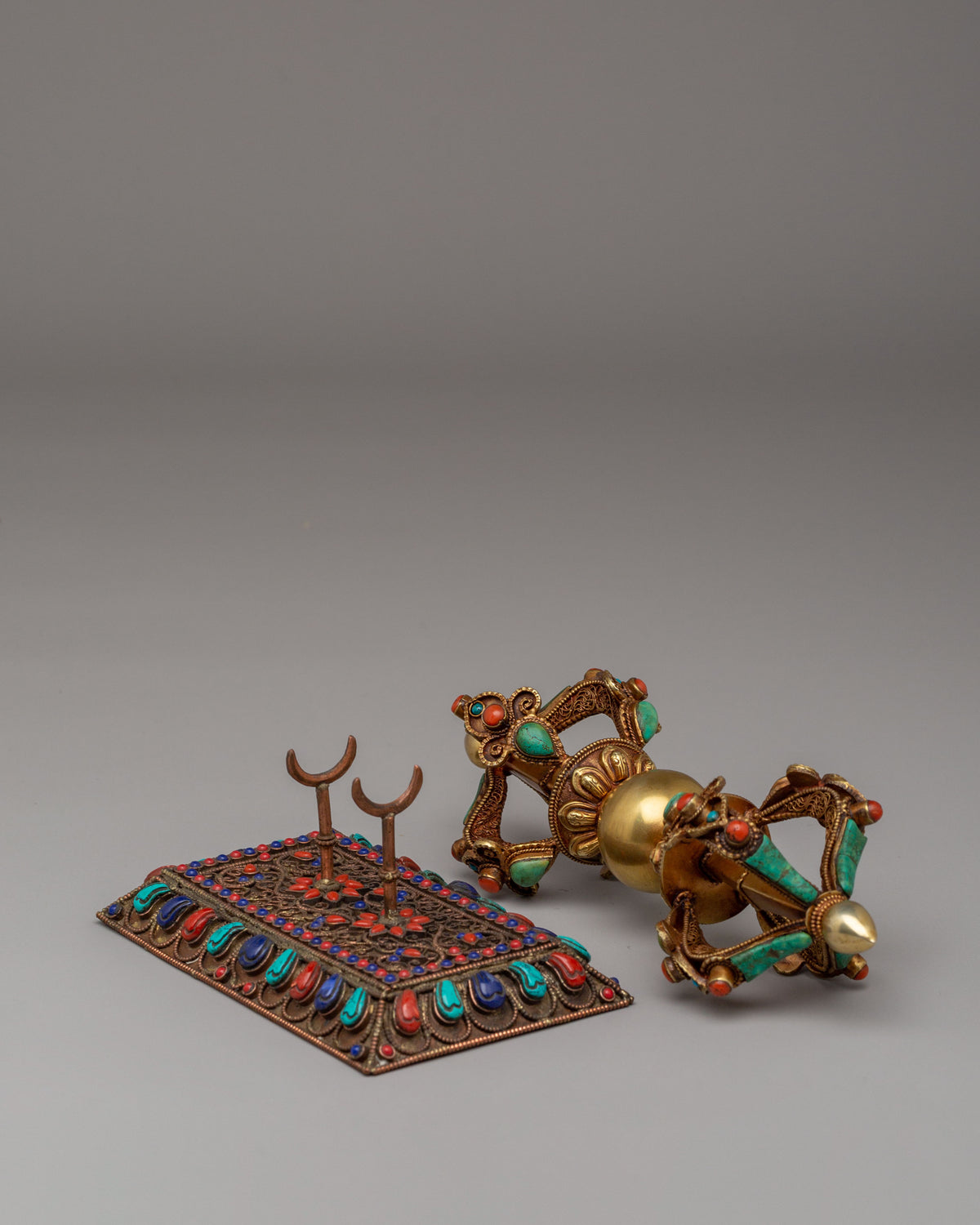 Handmade Dorje With Stand | Symbol of Power