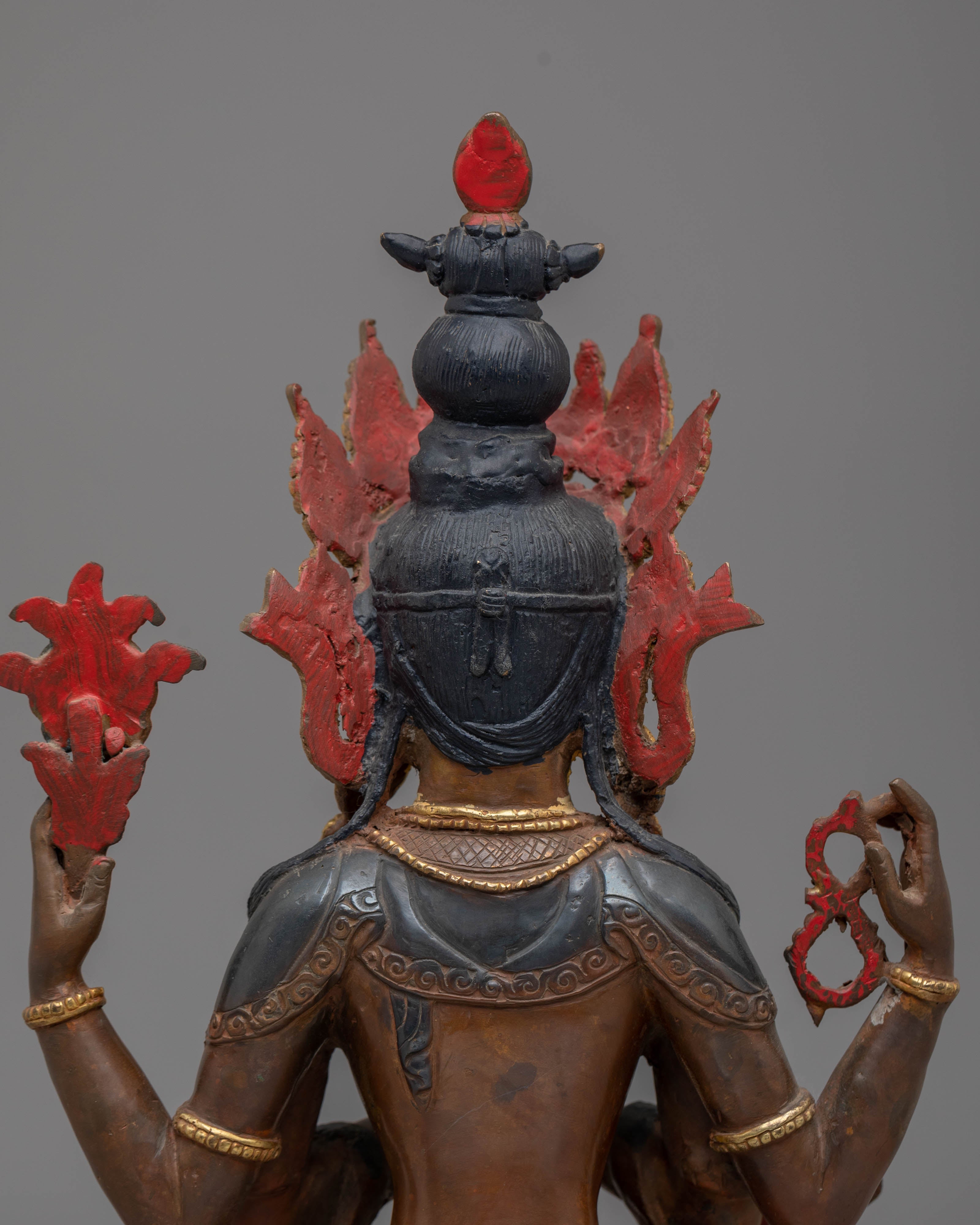 Chenrezig Statue Bodhisattva Of Compassion | Meditation Decor