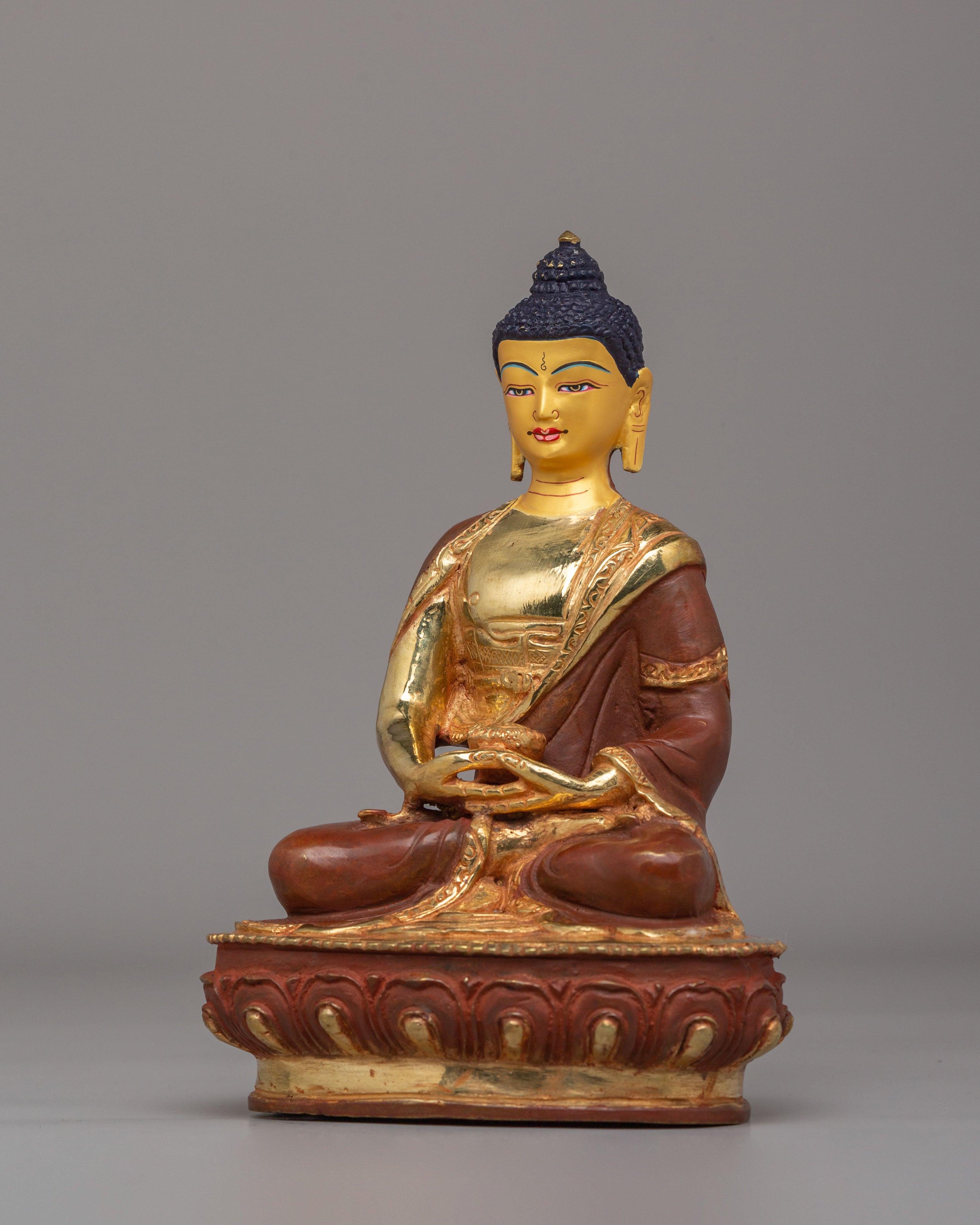 Enlightened Amitabha Buddha Sculpture | Tibetan Handmade Statue
