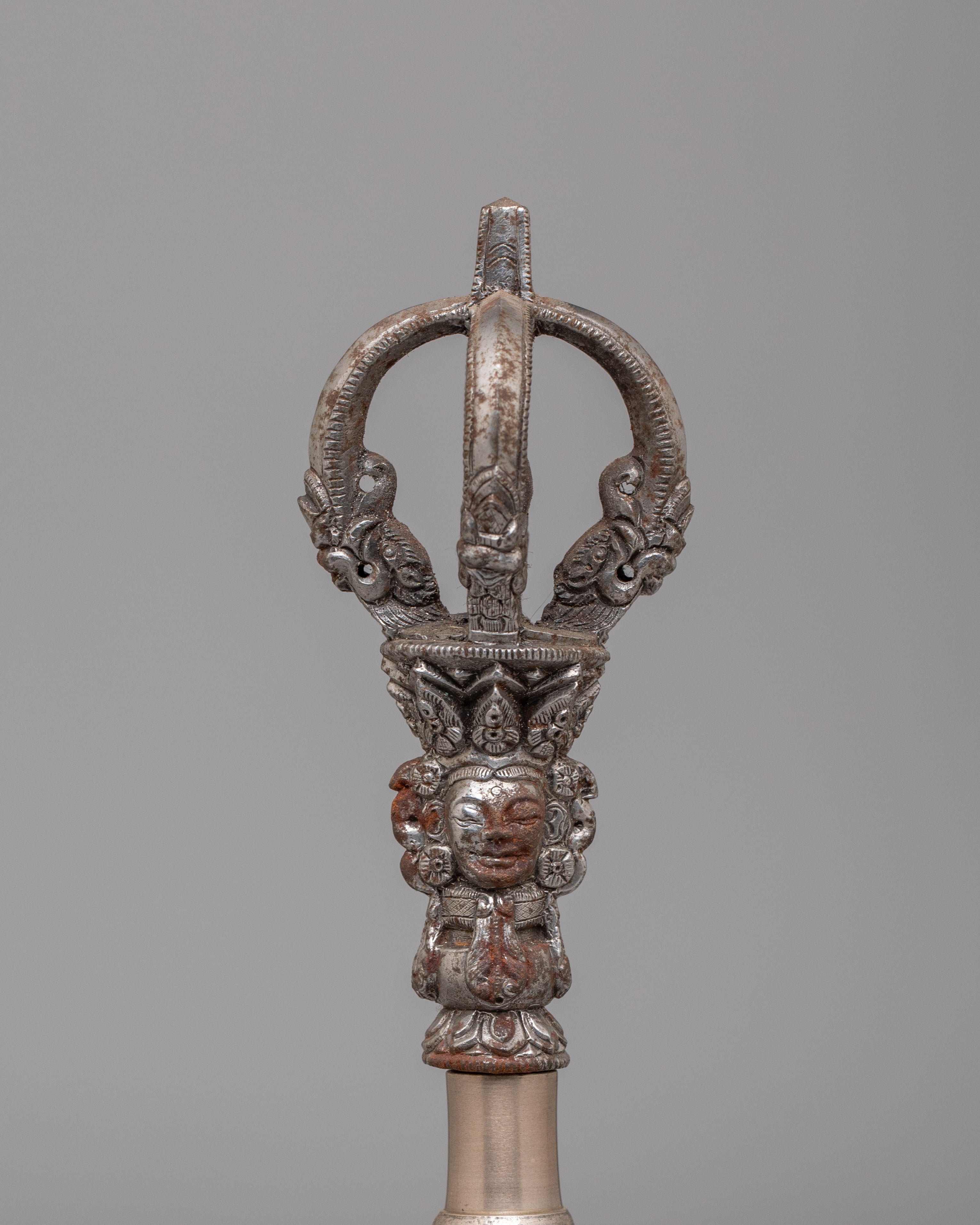 Handcrafted Altar Vajra and Bell | Tibetan Ritual Tool for Meditation & Spiritual Practices