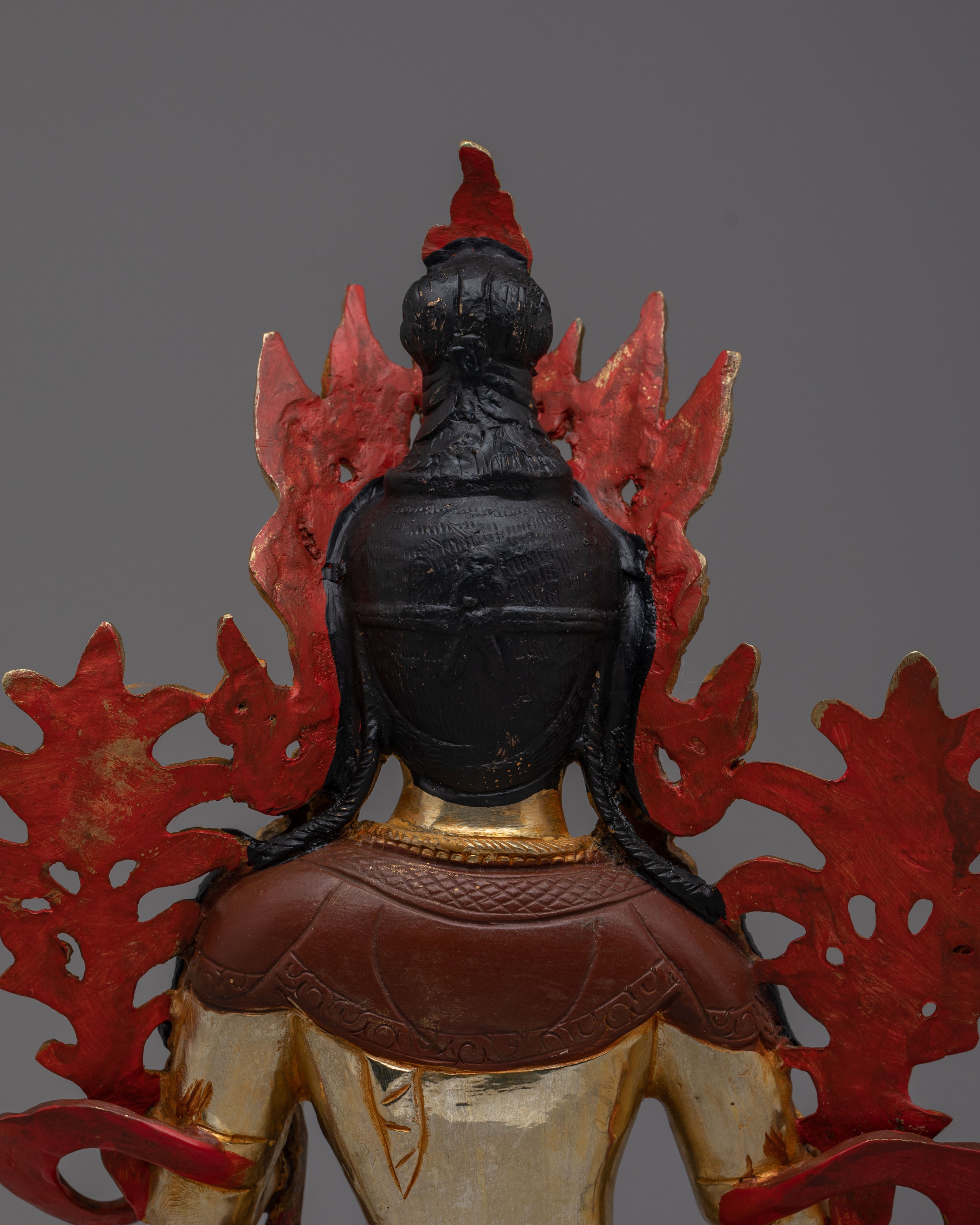 Sacred Green Tara Copper Statue | Himalayan Art