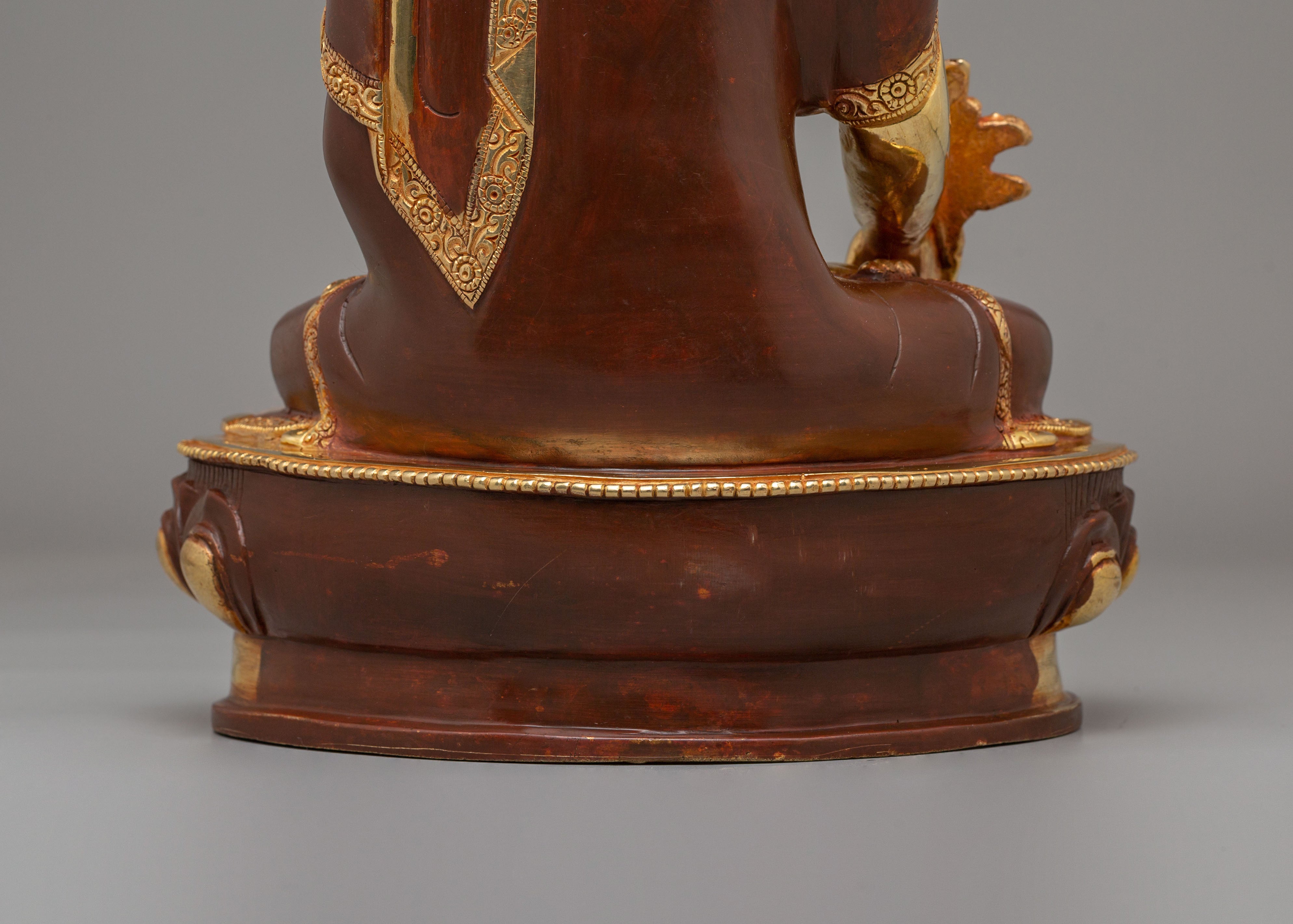 Bhaisajyaguru Healing Buddha Figurine | Tibetan Medicine Buddha Sculpture