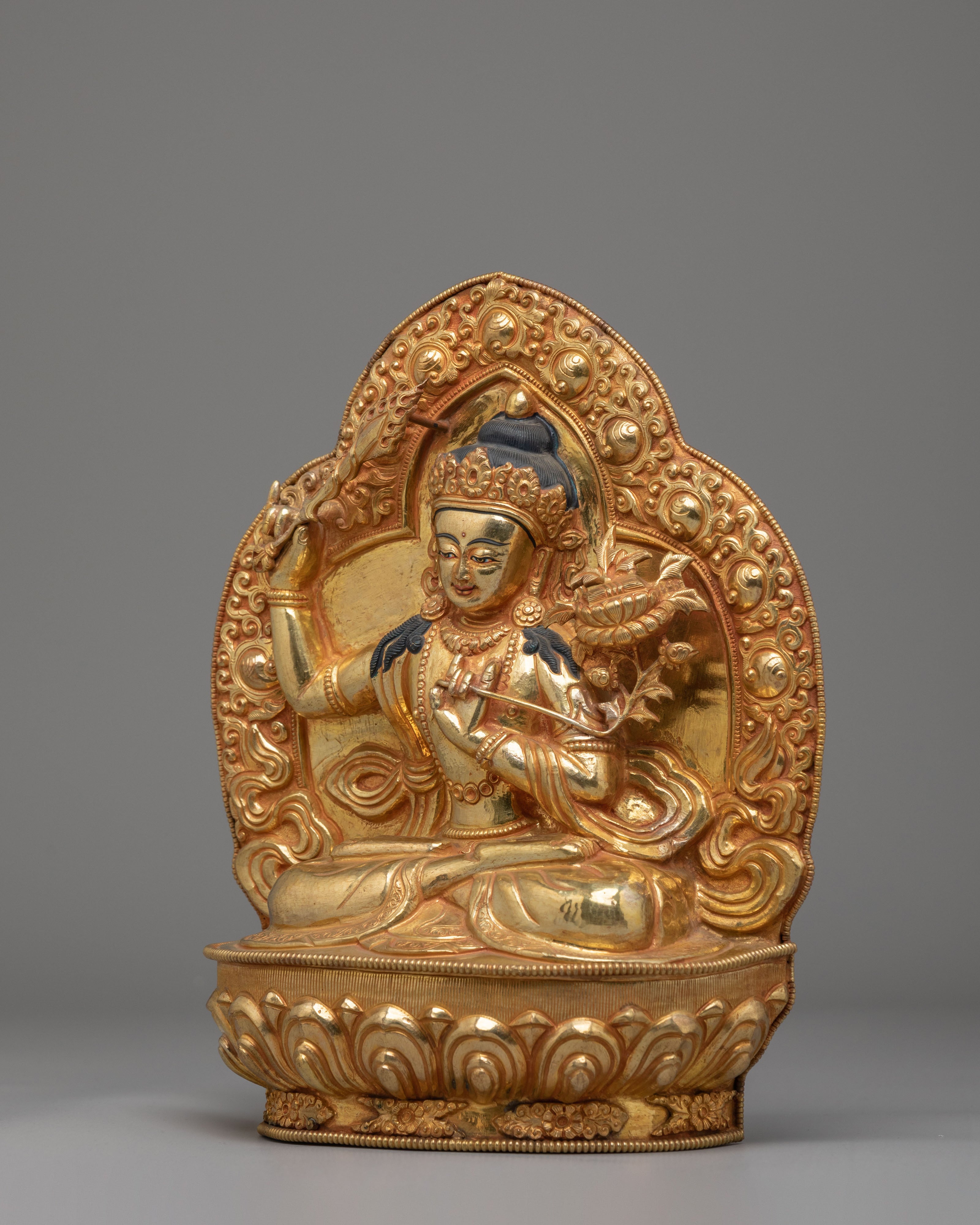 Spiritual Manjushri Sculpture | A Symbol of Wisdom and Enlightenment