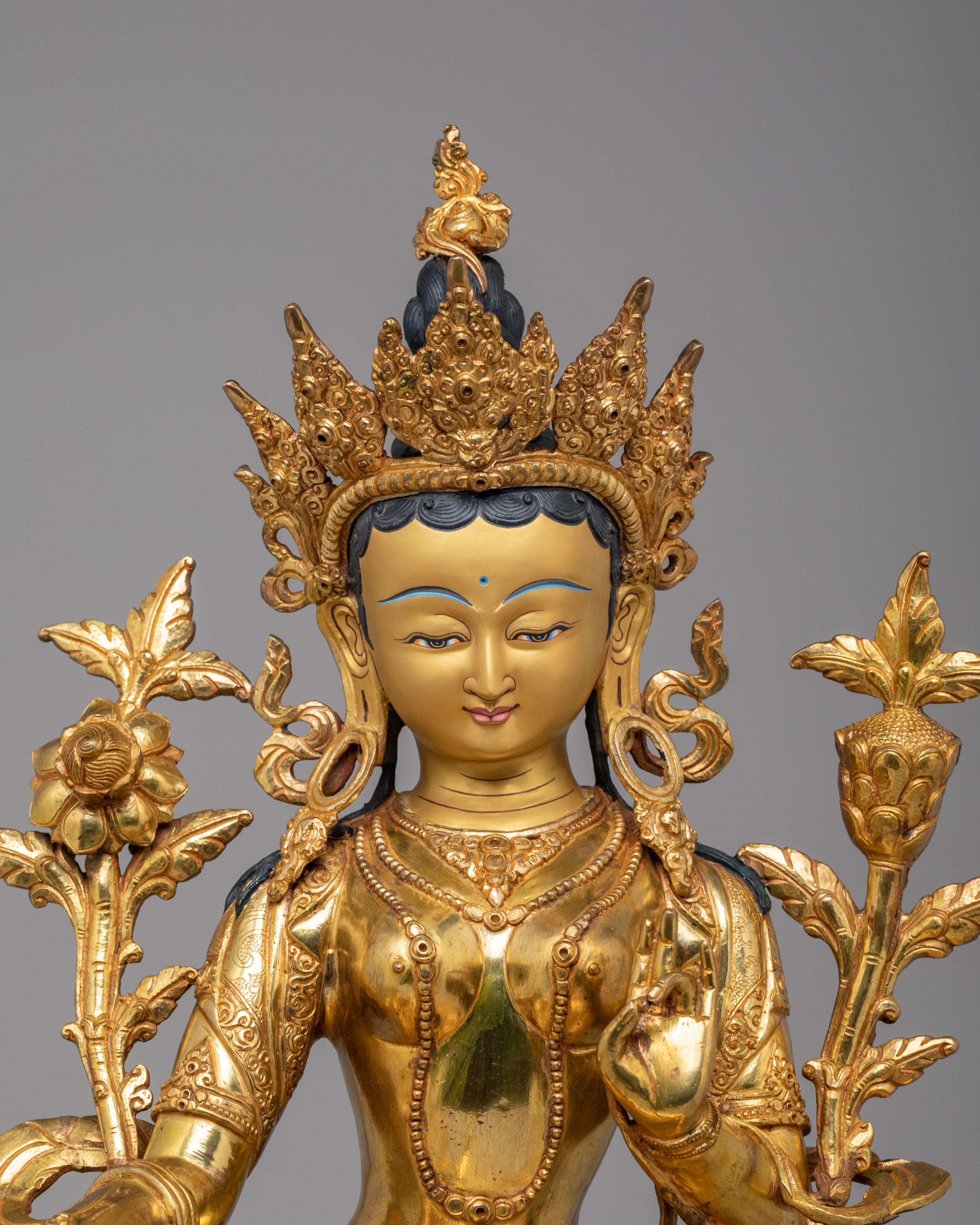 Mother Shyama Tara Dharma Statue | The Green Tara Statue
