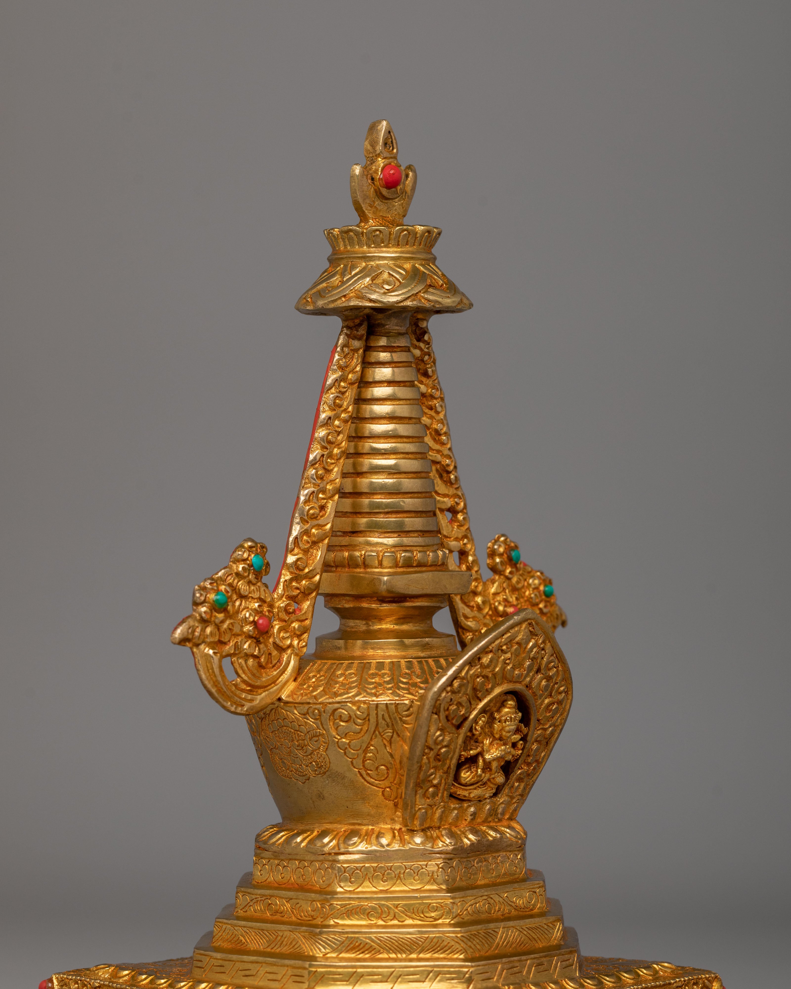 Handcrafted Stupa of Reconciliation | Spiritual Tibetan Stupa