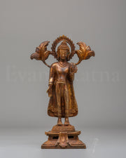 Tibetan Altar Dipankara Buddha Statue