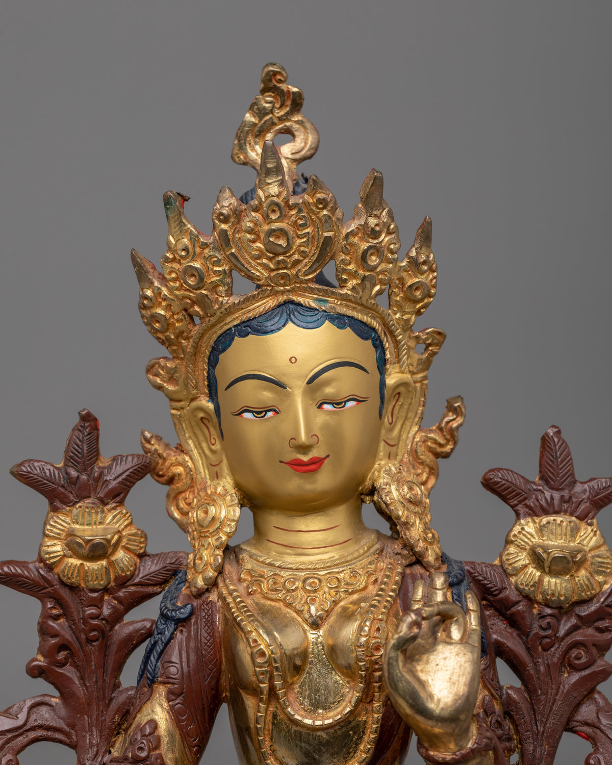 Green Tara Statue for Home Shrine | Spiritual Protection & Blessings