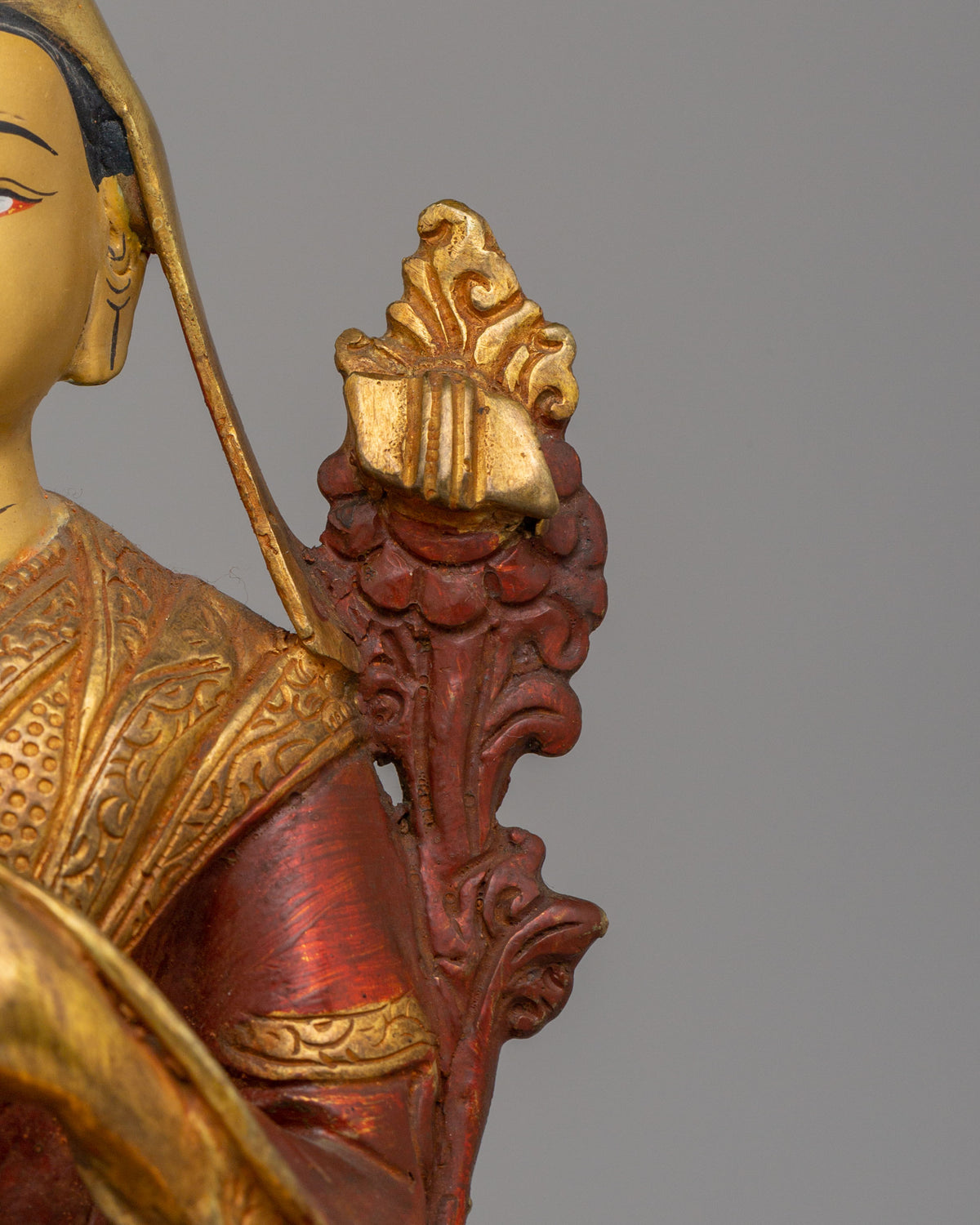 Handcrafted Tsongkhapa Set Statue | Tibetan Buddhist Master