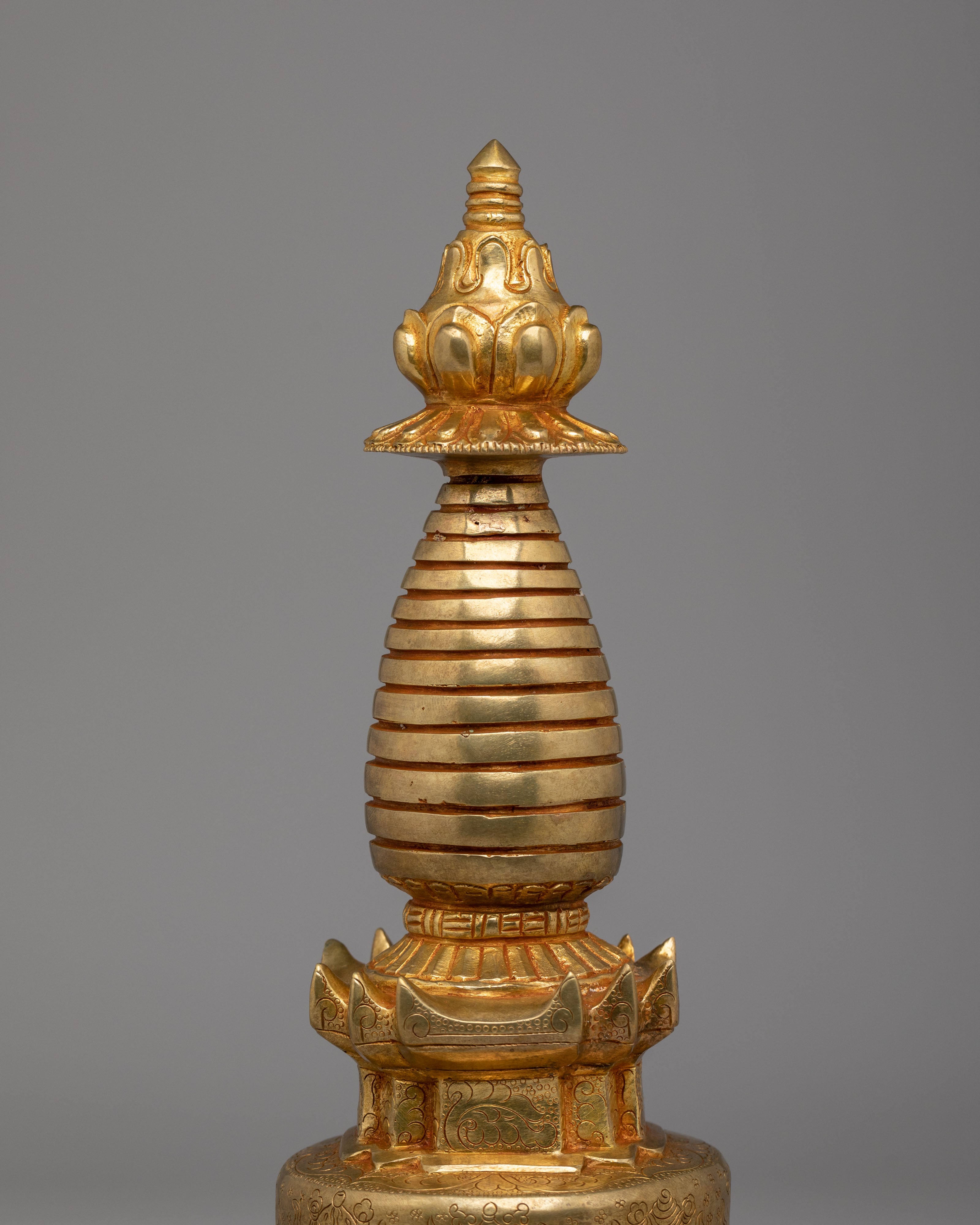 Handmade Tibetan Kadampa Stupa | Tibetan Buddhist Enlightenment Monument