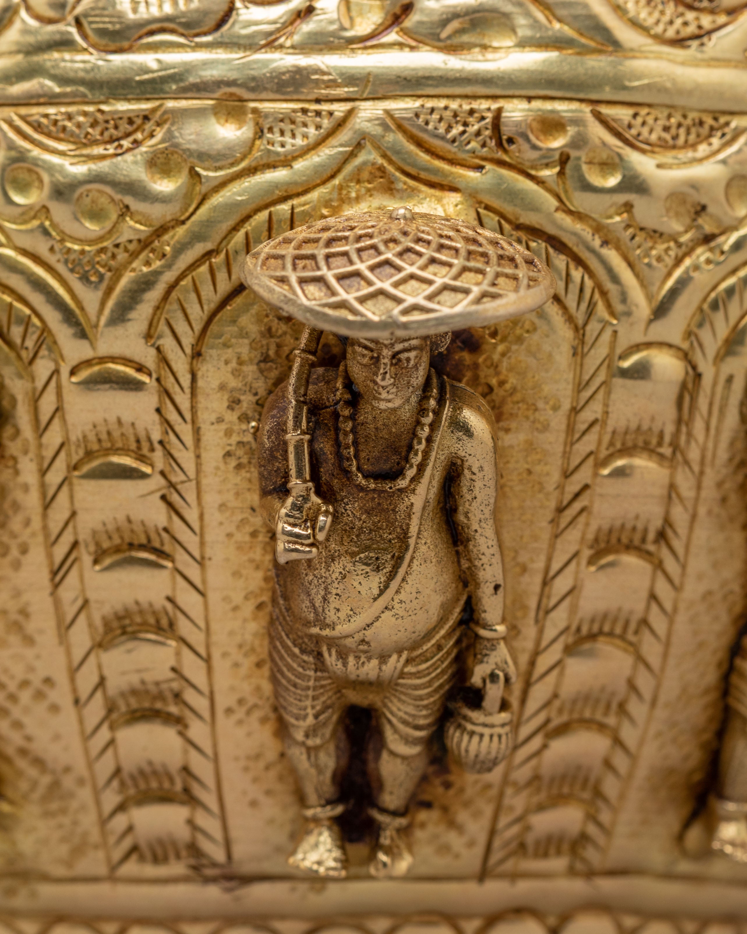 Handcrafted Himalayan Kalash | Brass Ritual Ornament