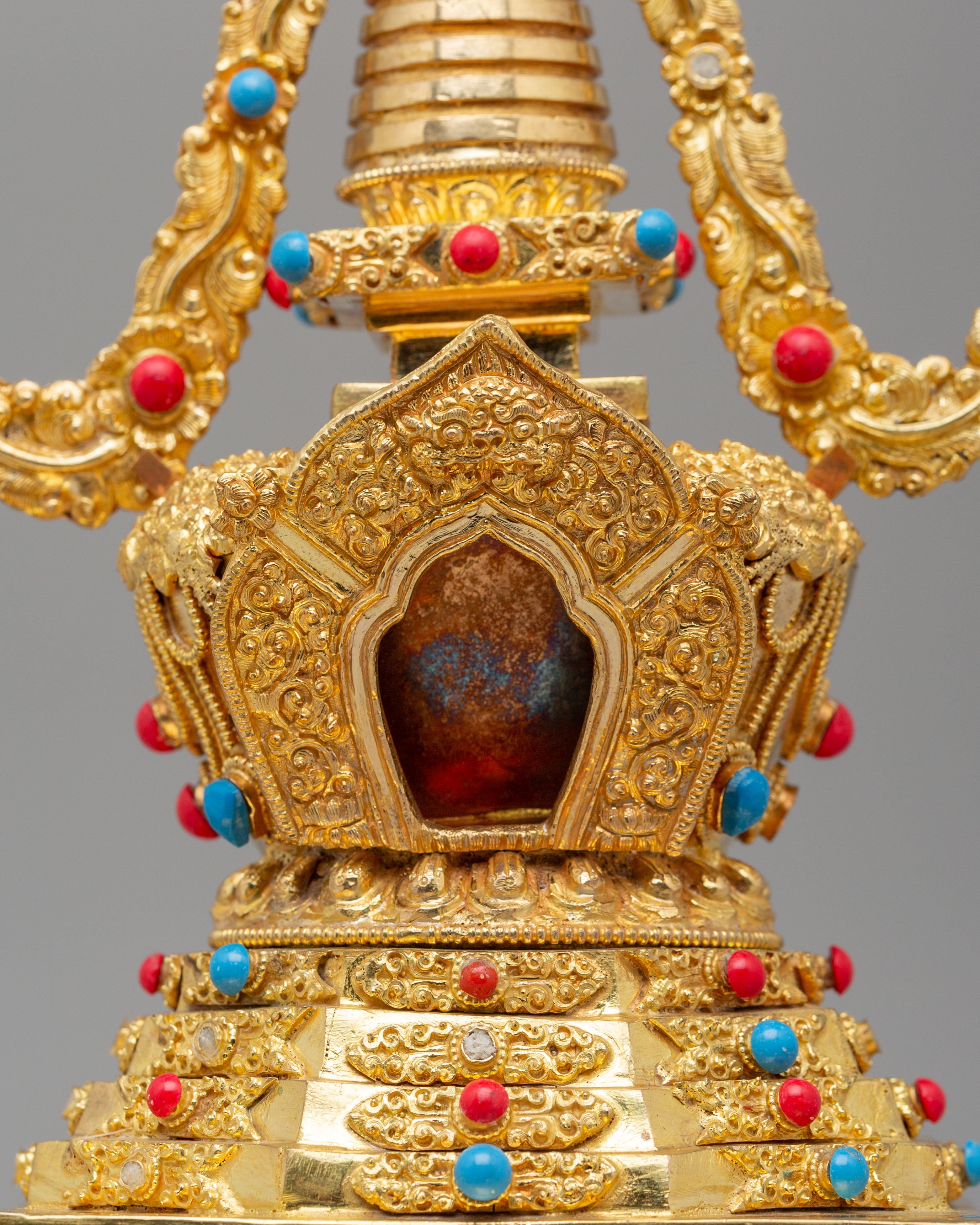 Handmade Altar Reconciliation Stupa | Buddhist Spiritual Decor