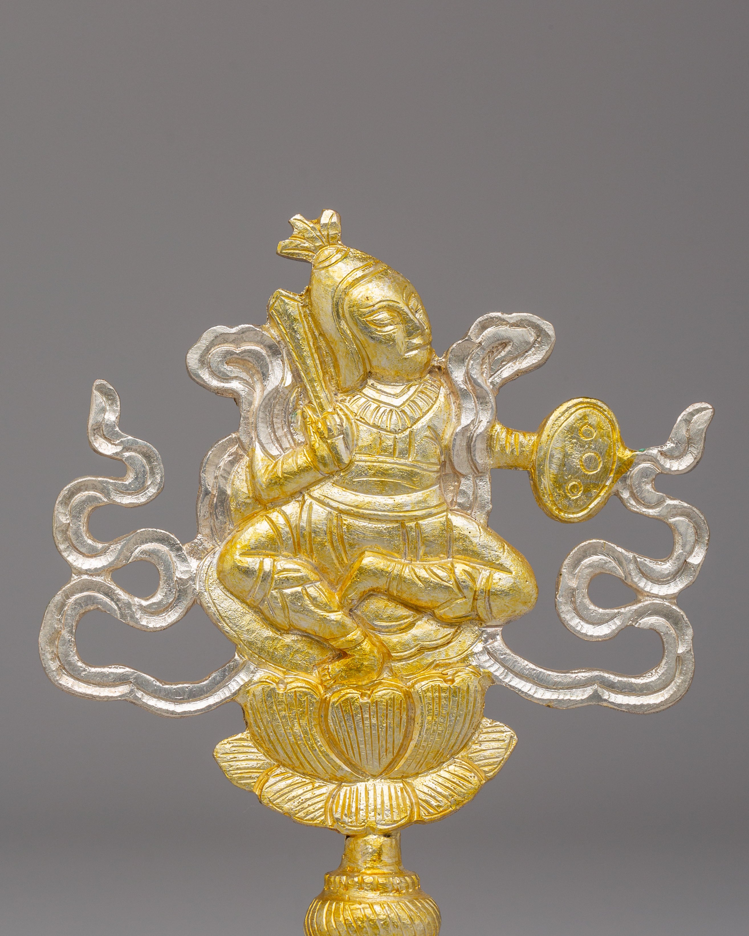 Handmade Chakravartin Possession Statue | Tibetan Buddhist Deity