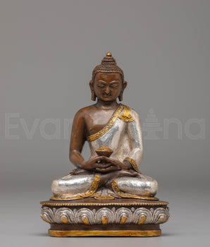 Handmade Amitabha Buddha Statue | Sacred Figure of Peace