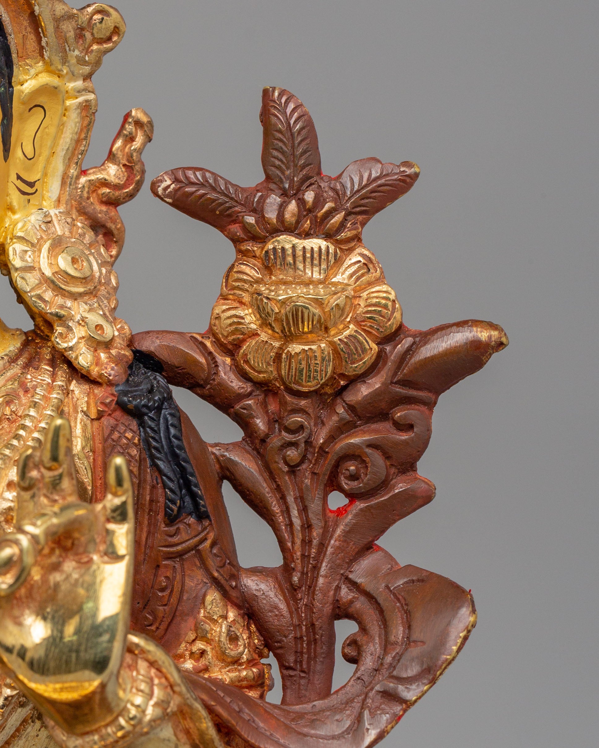 Himalayan Green Tara Goddess Sculpture | A Divine Artwork for Spiritual Harmony