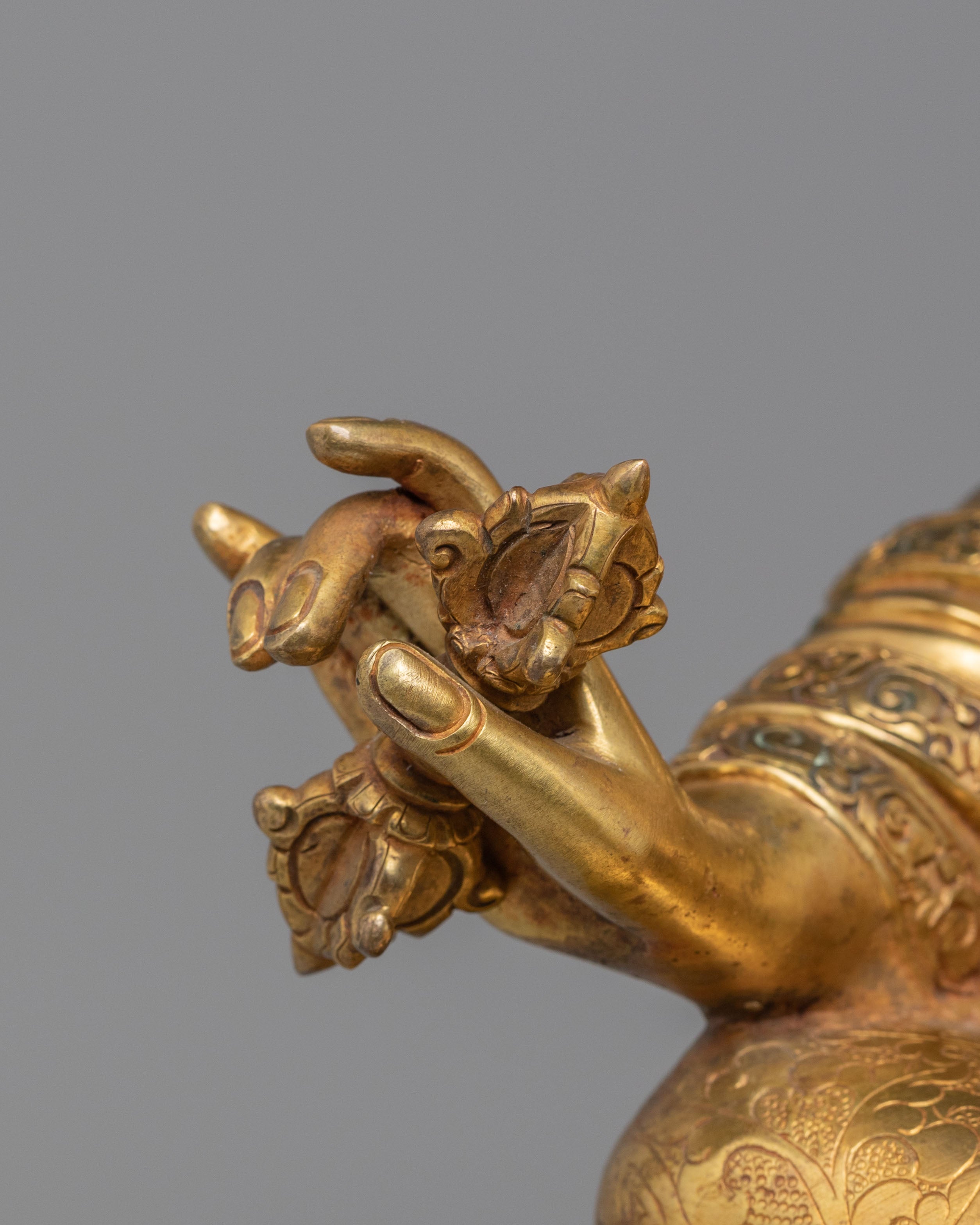 Lotus Born Guru Rinpoche Statue | Buddhist Padmasambhava Sculpture