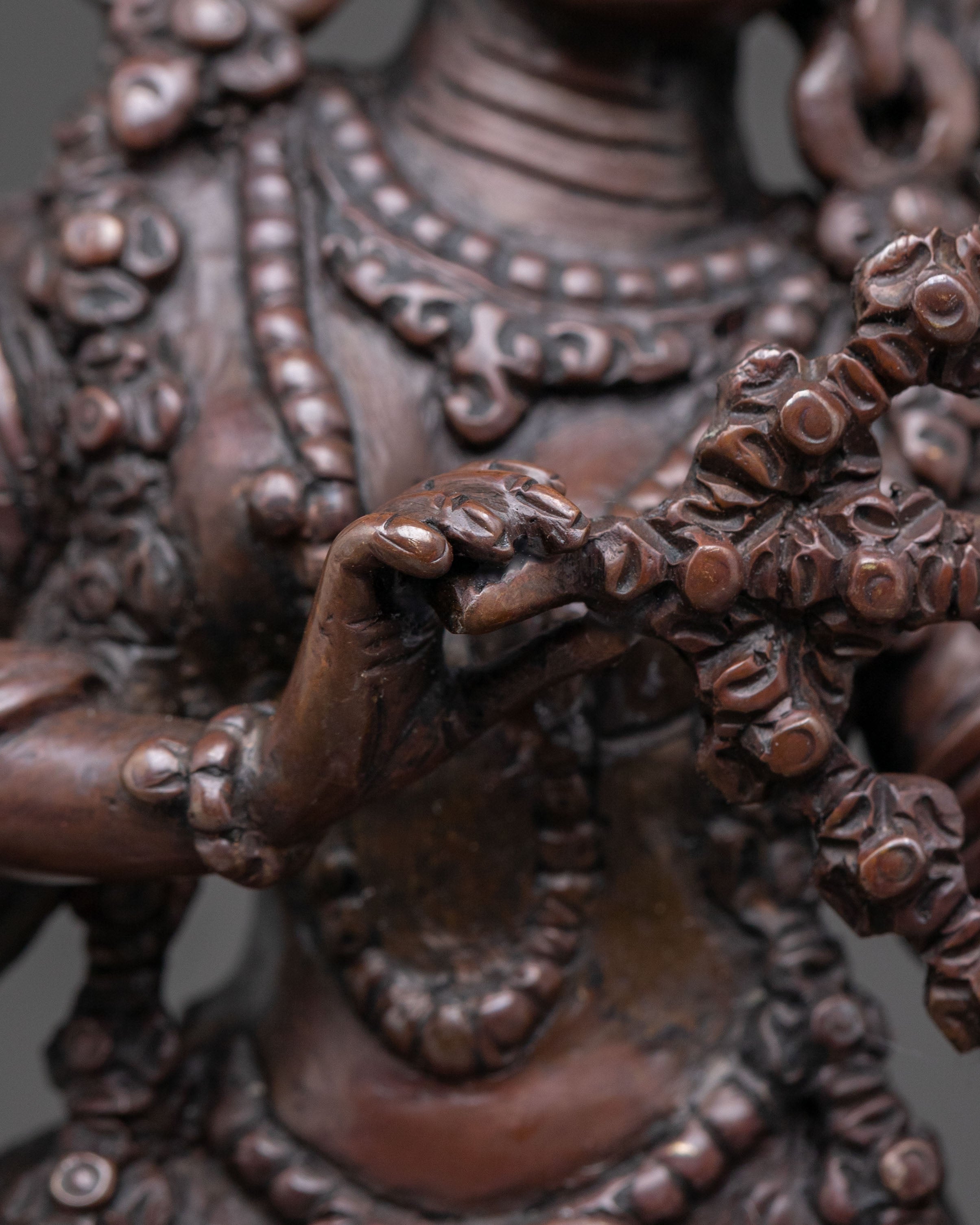 Handcrafted Kurukulla Buddhist Statue | Tibetan Artwork for Altar Decor