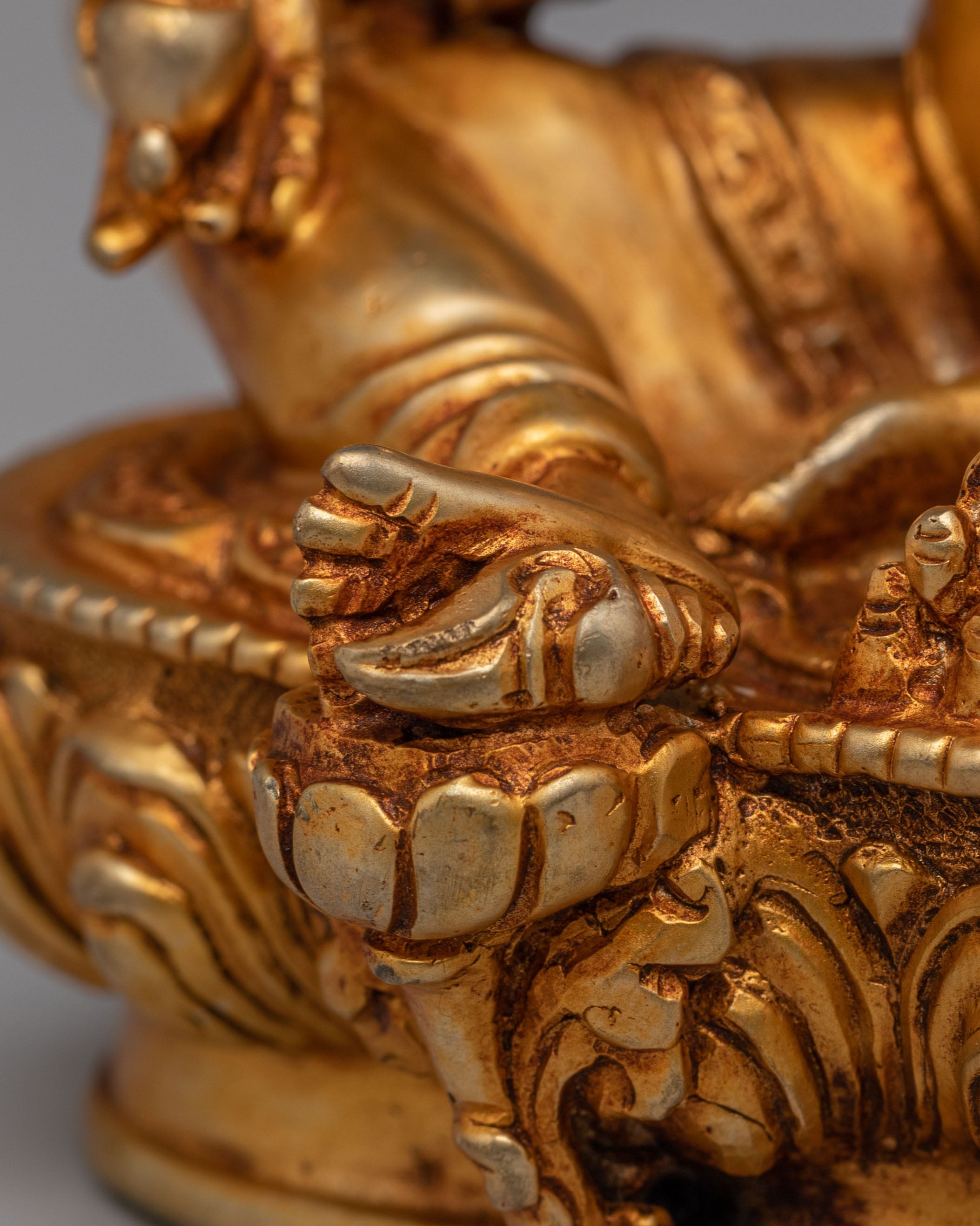 Divine Protection Dzambhala Statue | Spiritual Altar Decor