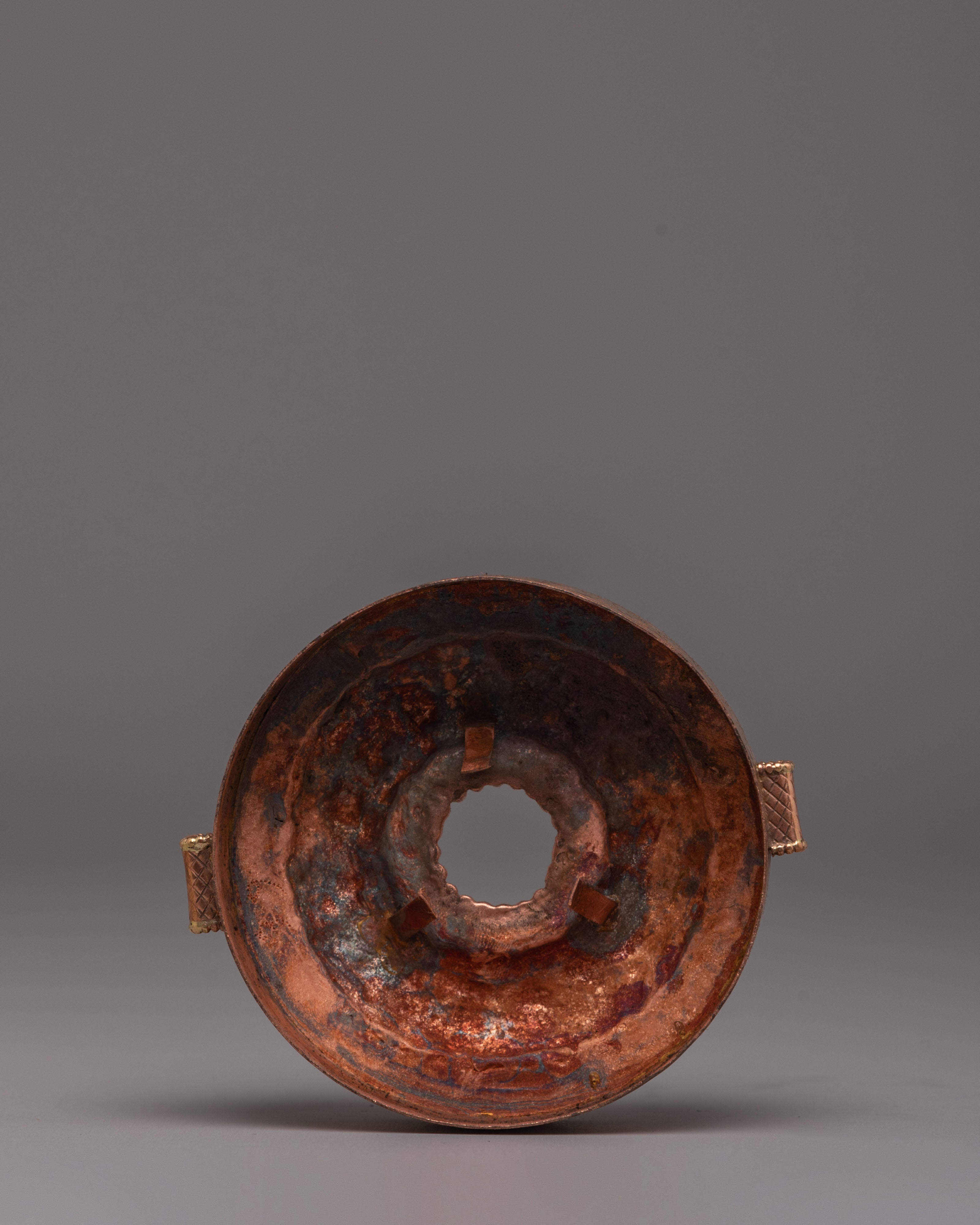 Tibetan Copper Ghau Box | Symbol of Spiritual Protection