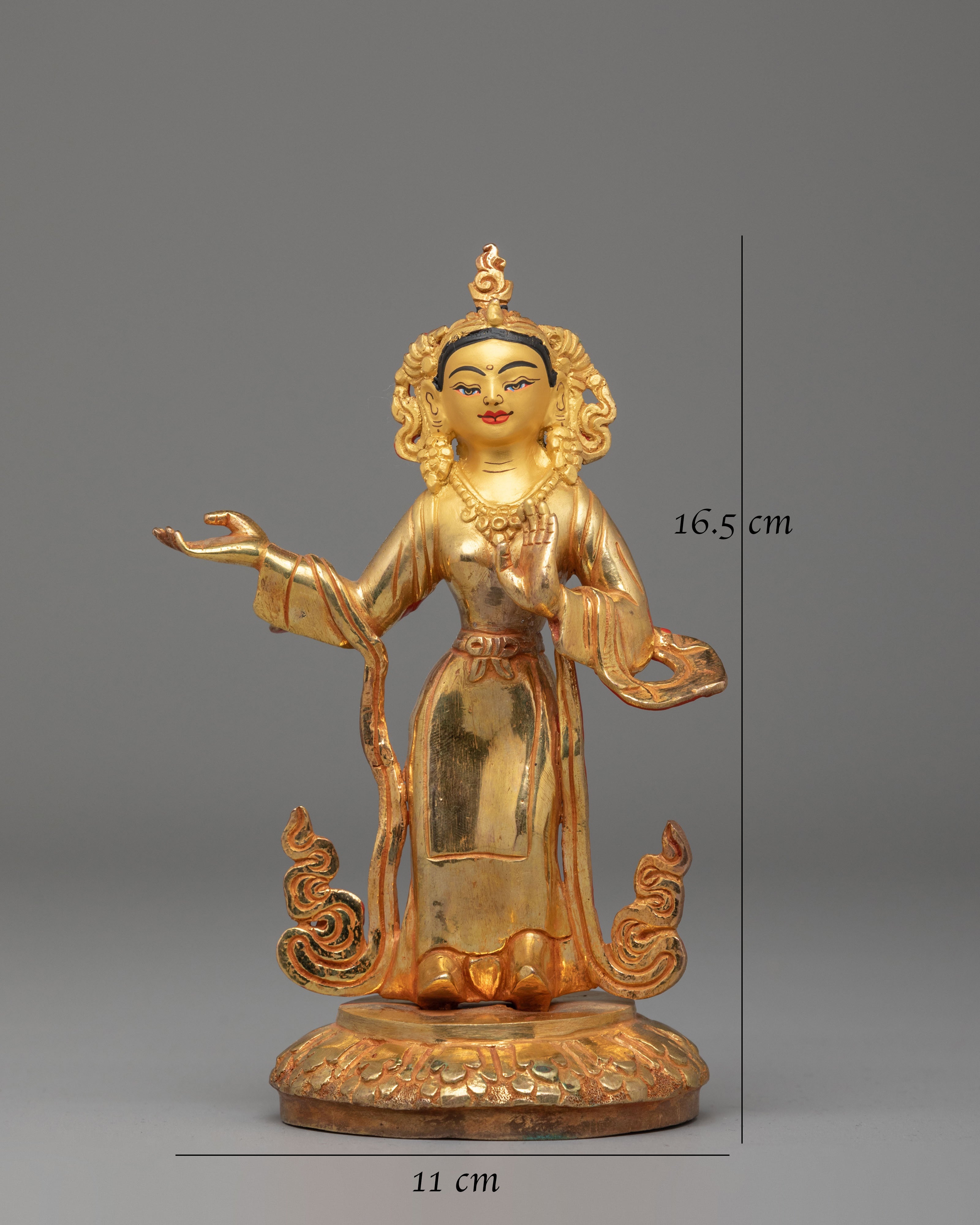 Handmade Yeshe Tsogyal Statue | Enlightened Feminine Wisdom